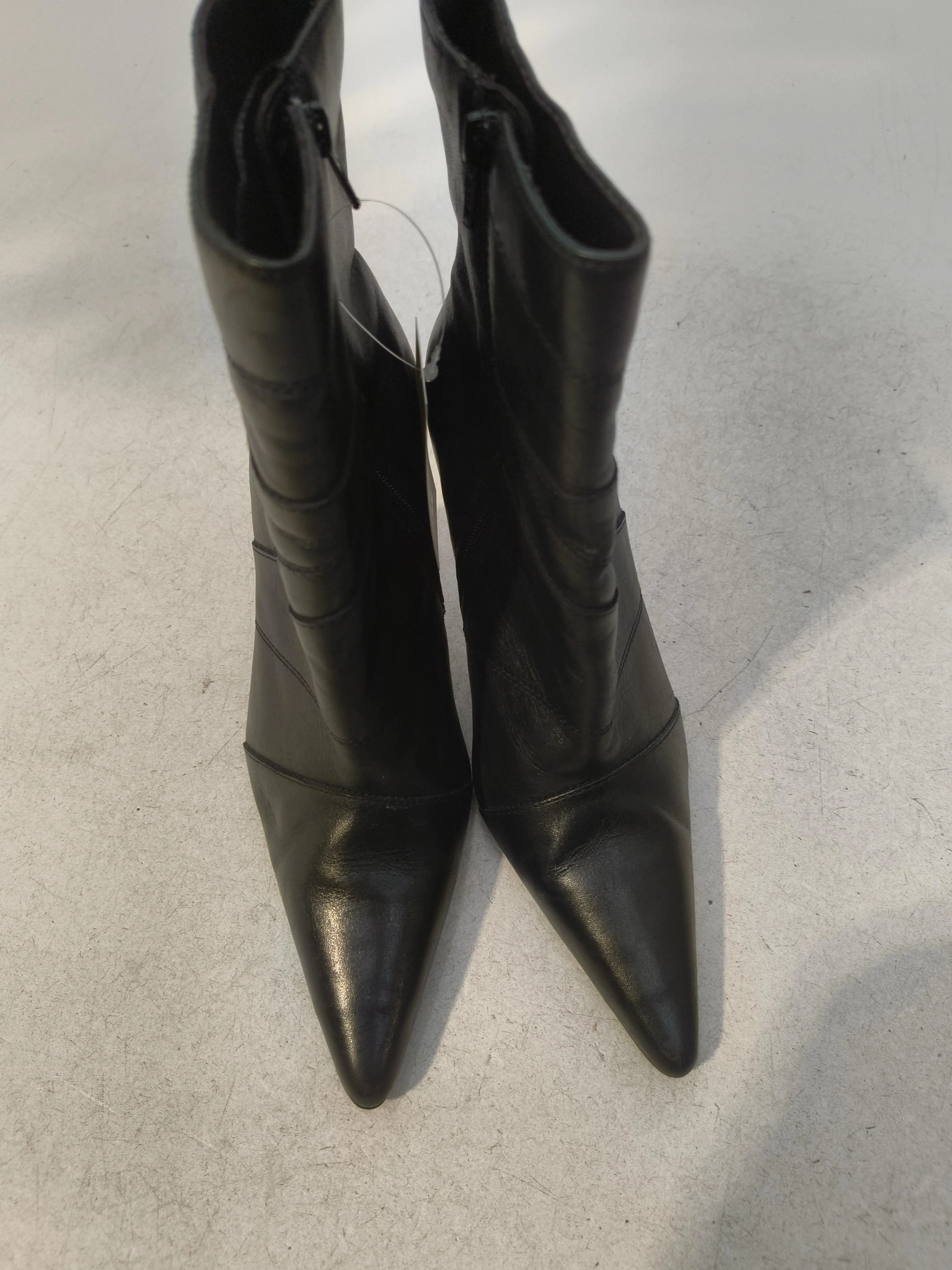 Kit Women's Boots UK 4 Black 100% Leather Platform - Image 6