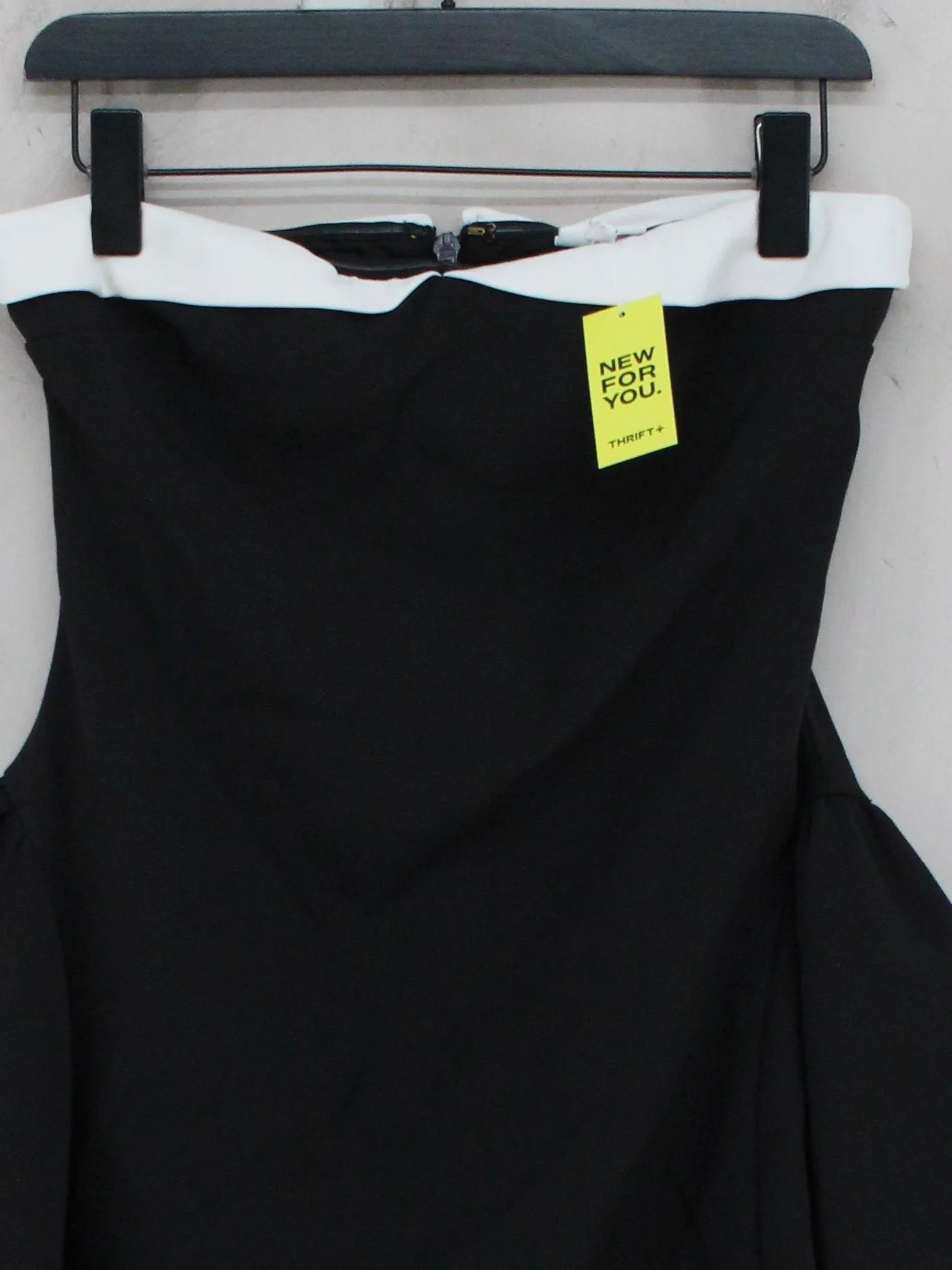 kiwi & co Skater Mini Dress UK10 in Black - Image 3