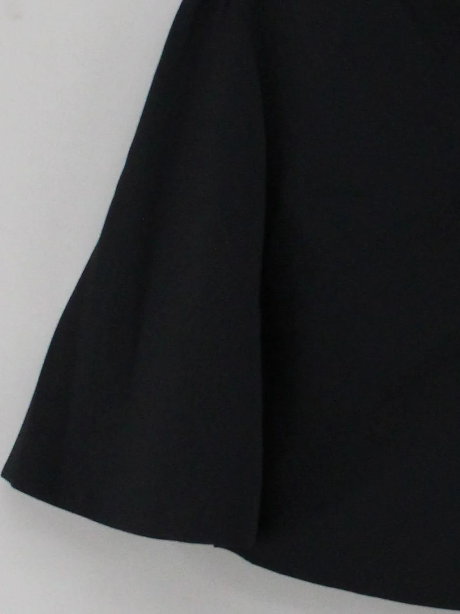 kiwi & co Skater Mini Dress UK10 in Black - Image 4