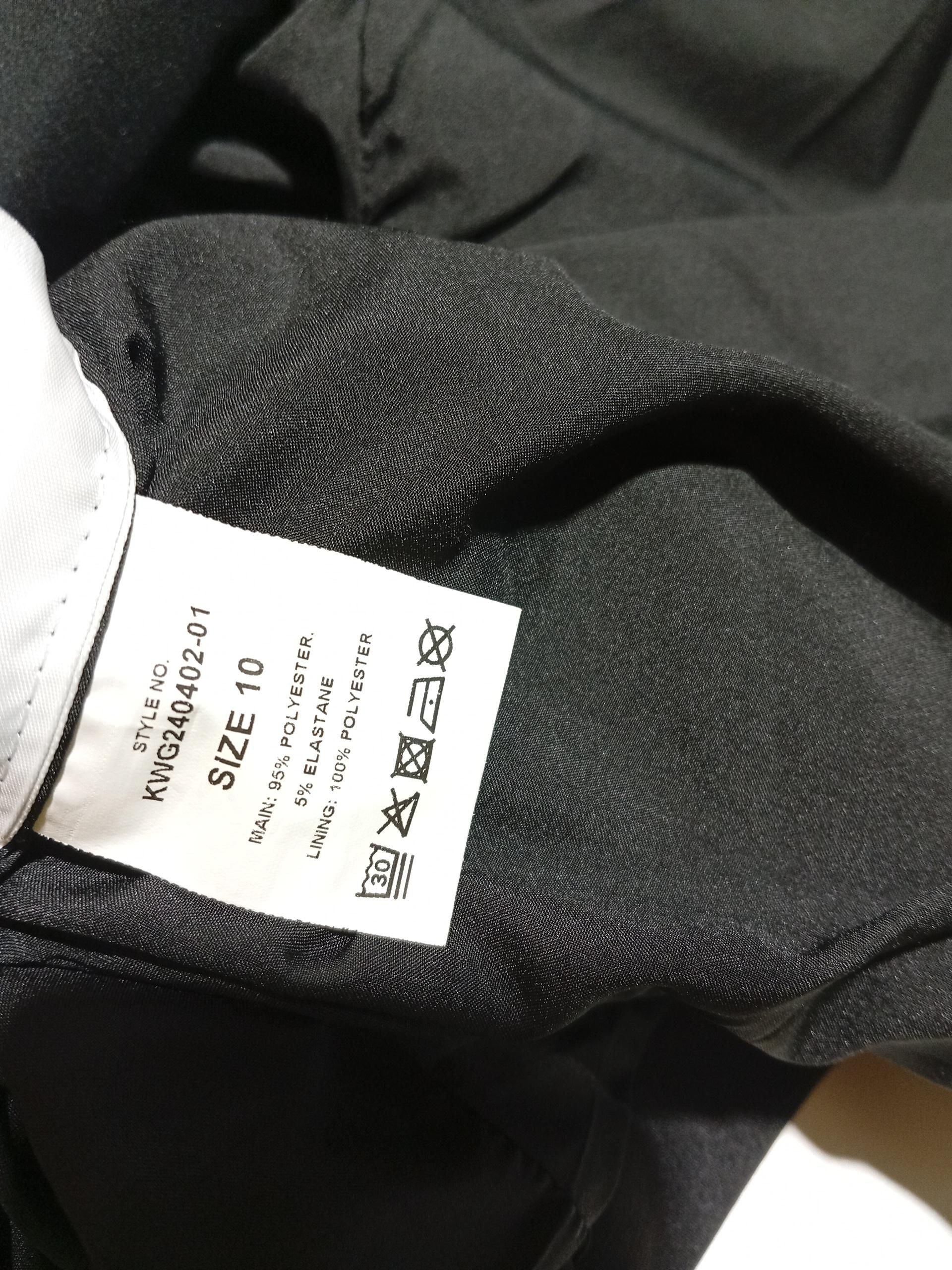 kiwi & co Skater Mini Dress UK10 in Black - Image 6
