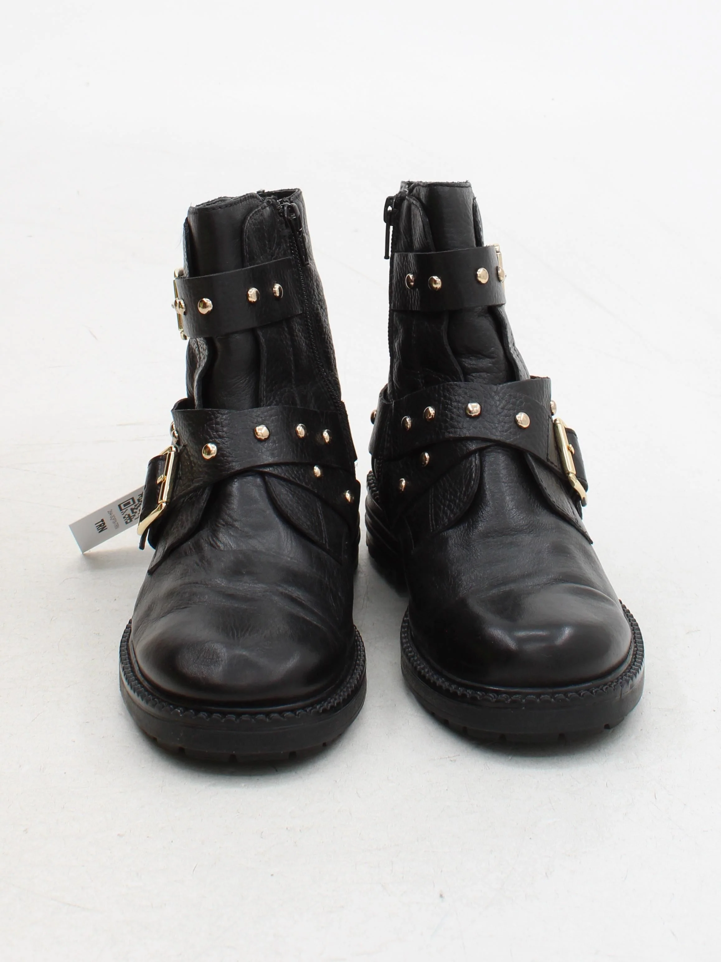 Kurt Geiger Women's Boots UK 6 Black 100% Leather Combat - Image 2