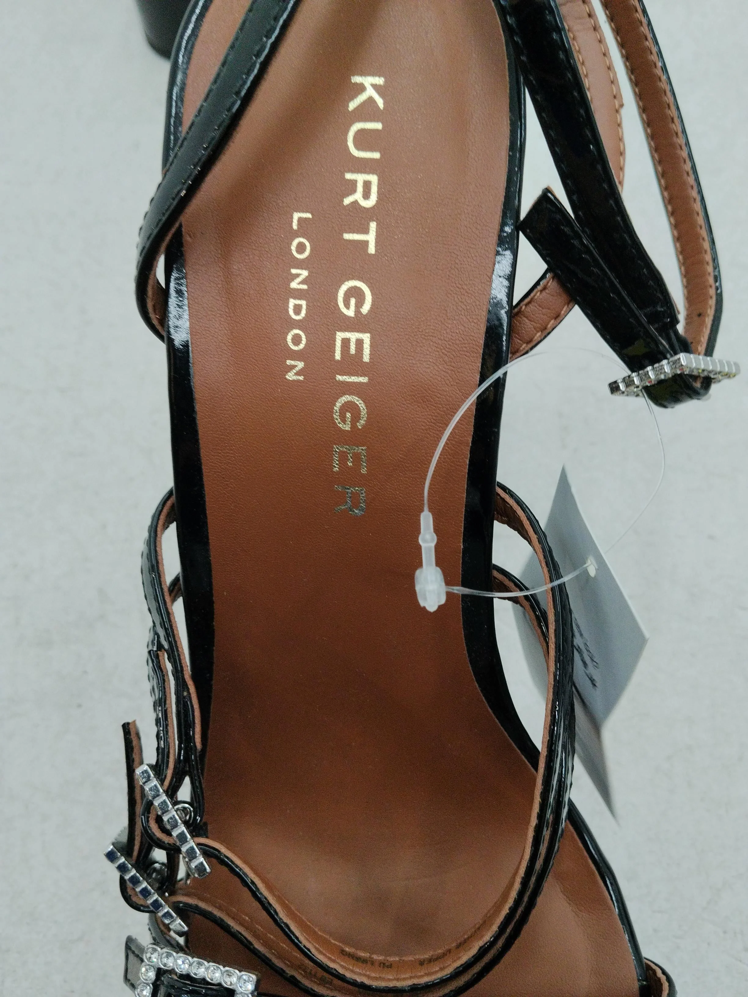 Kurt Geiger Women's Heels UK 6 Black 100% Leather Platform - Image 6