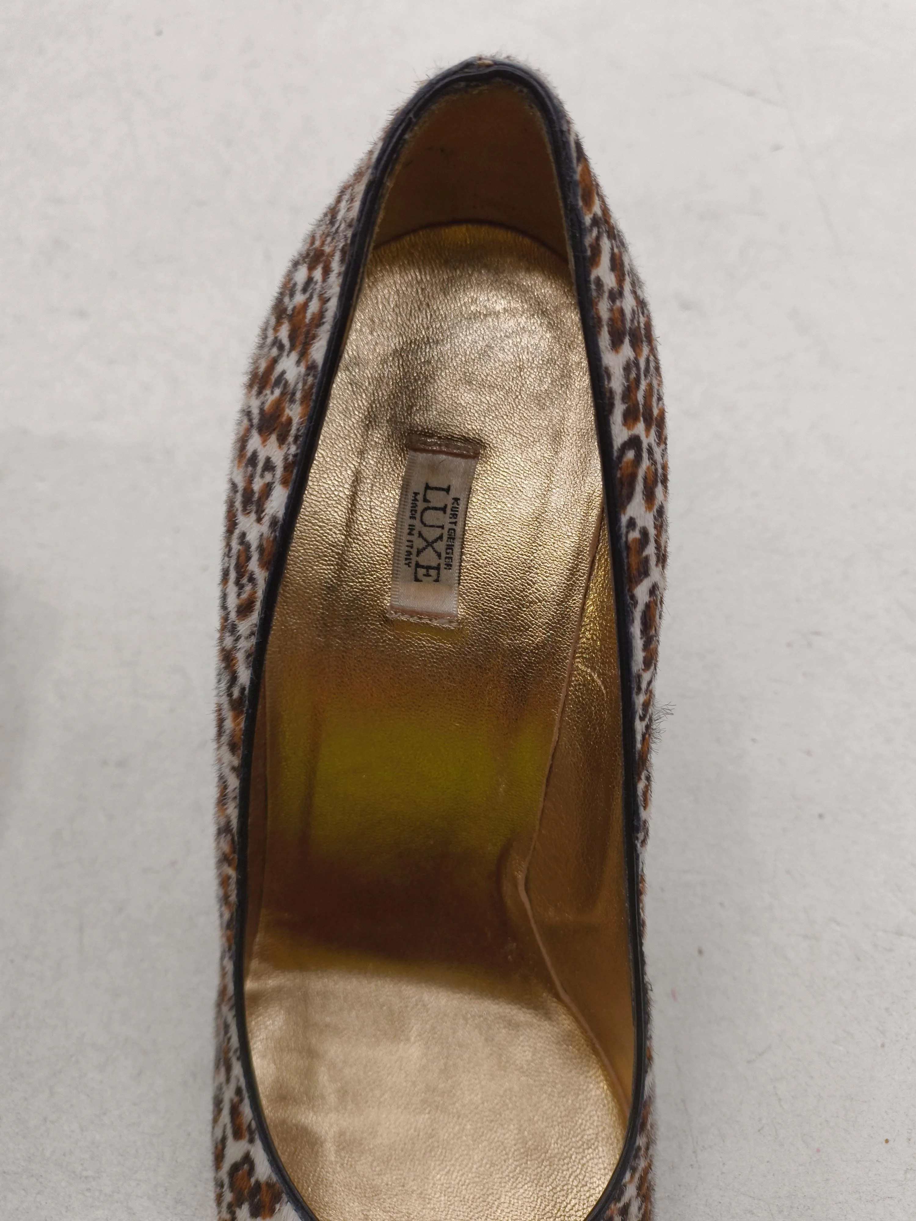 Kurt Geiger Women's Heels UK 6 Multi Animal Print 100% Animal Fur Court - Image 6