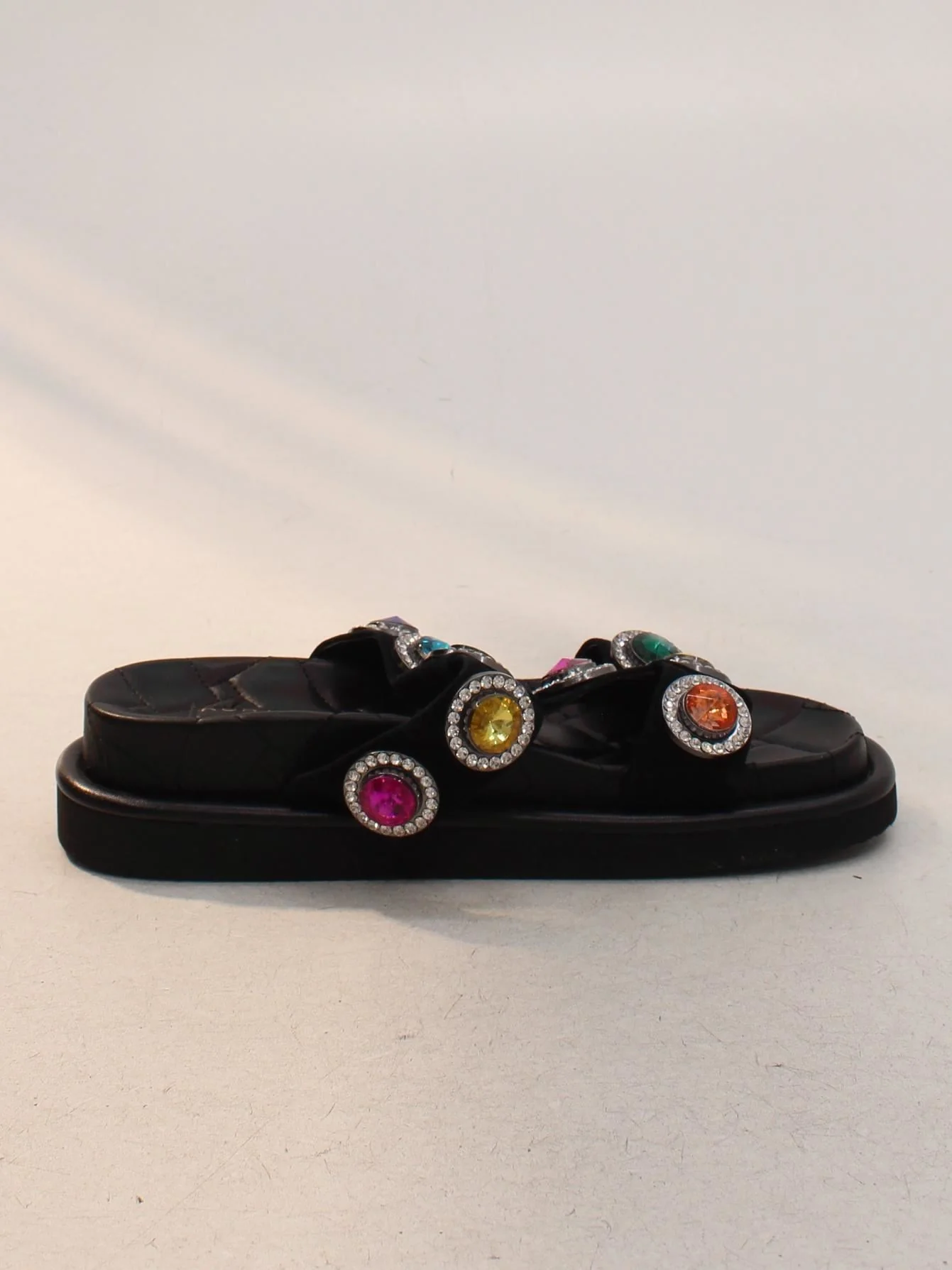 Kurt Geiger Women's Sandals UK 7 Black 100% Faux Leather Slider - Image 5