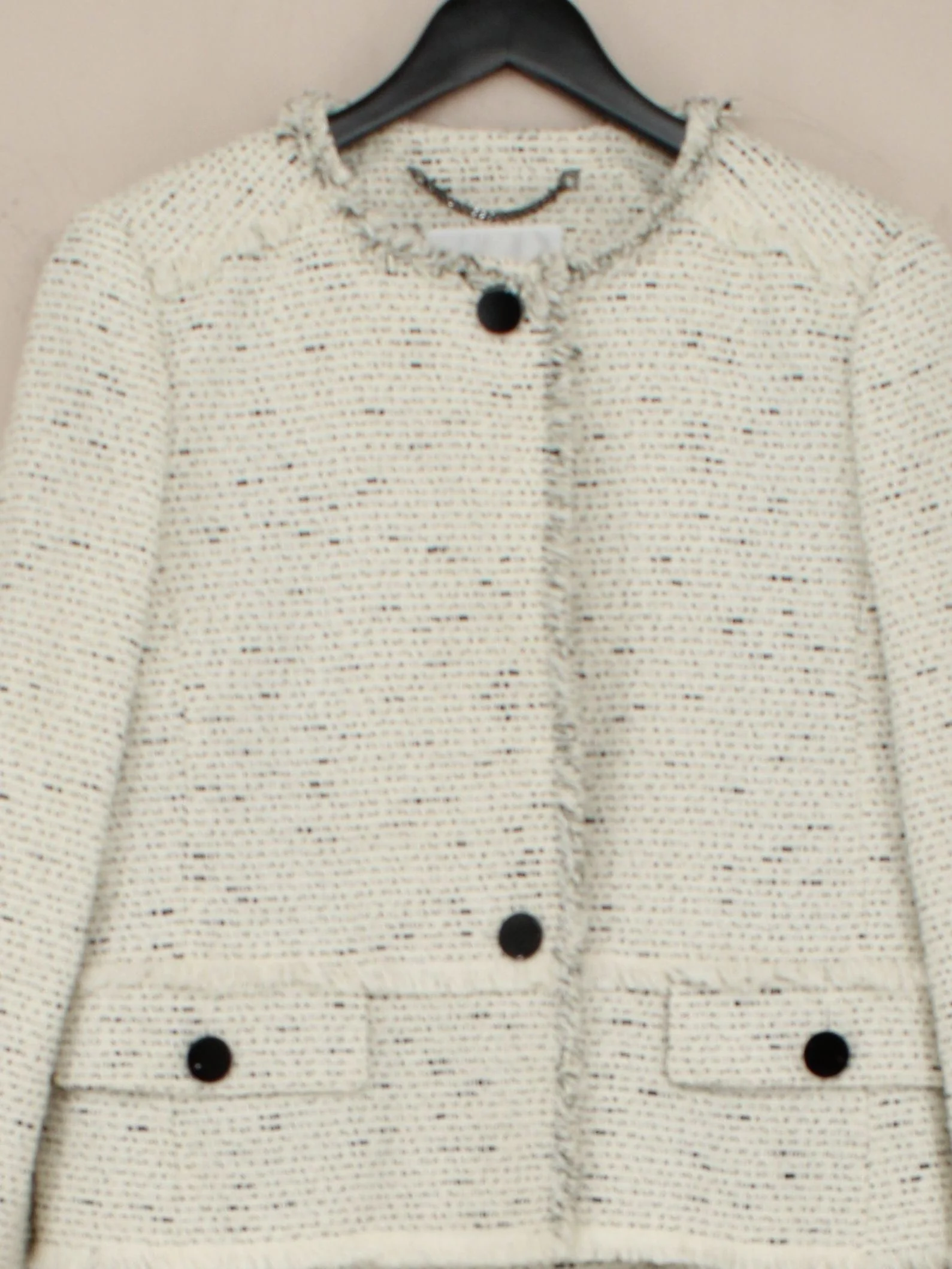 L.K. Bennett Women's Two Piece Suit UK 12 Cream Polyester - Image 3