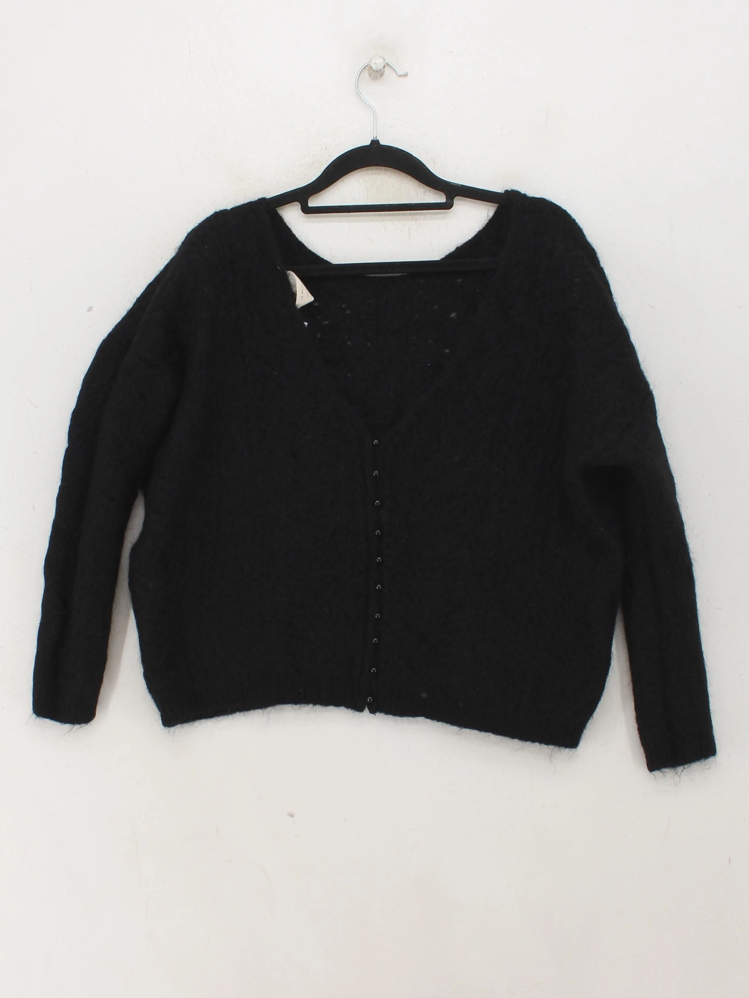 La Maille Sezane Women's Jumper S Black Wool - Image 2