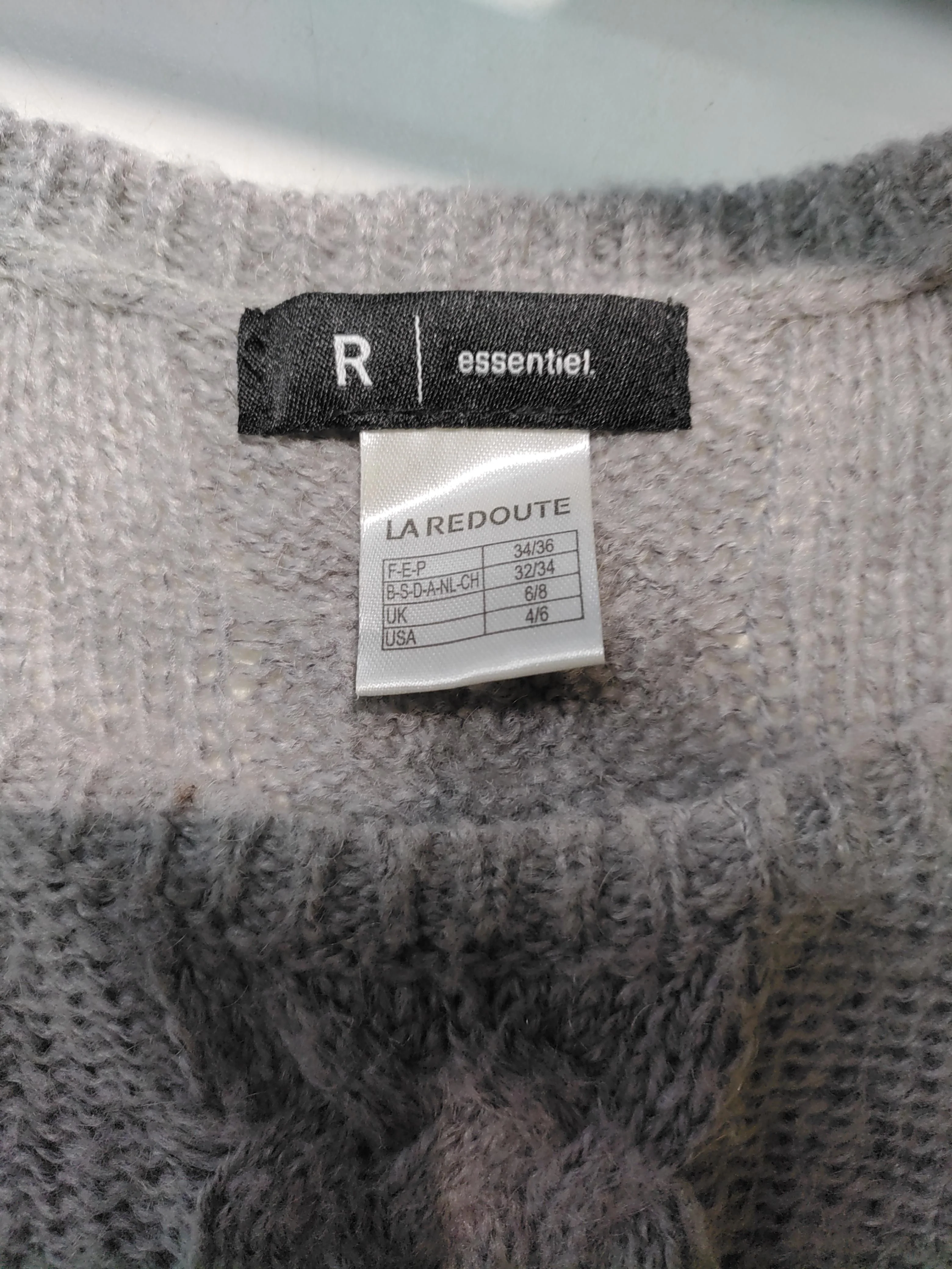 La Redoute Jumper Midi Dress UK6 in Grey - Image 6