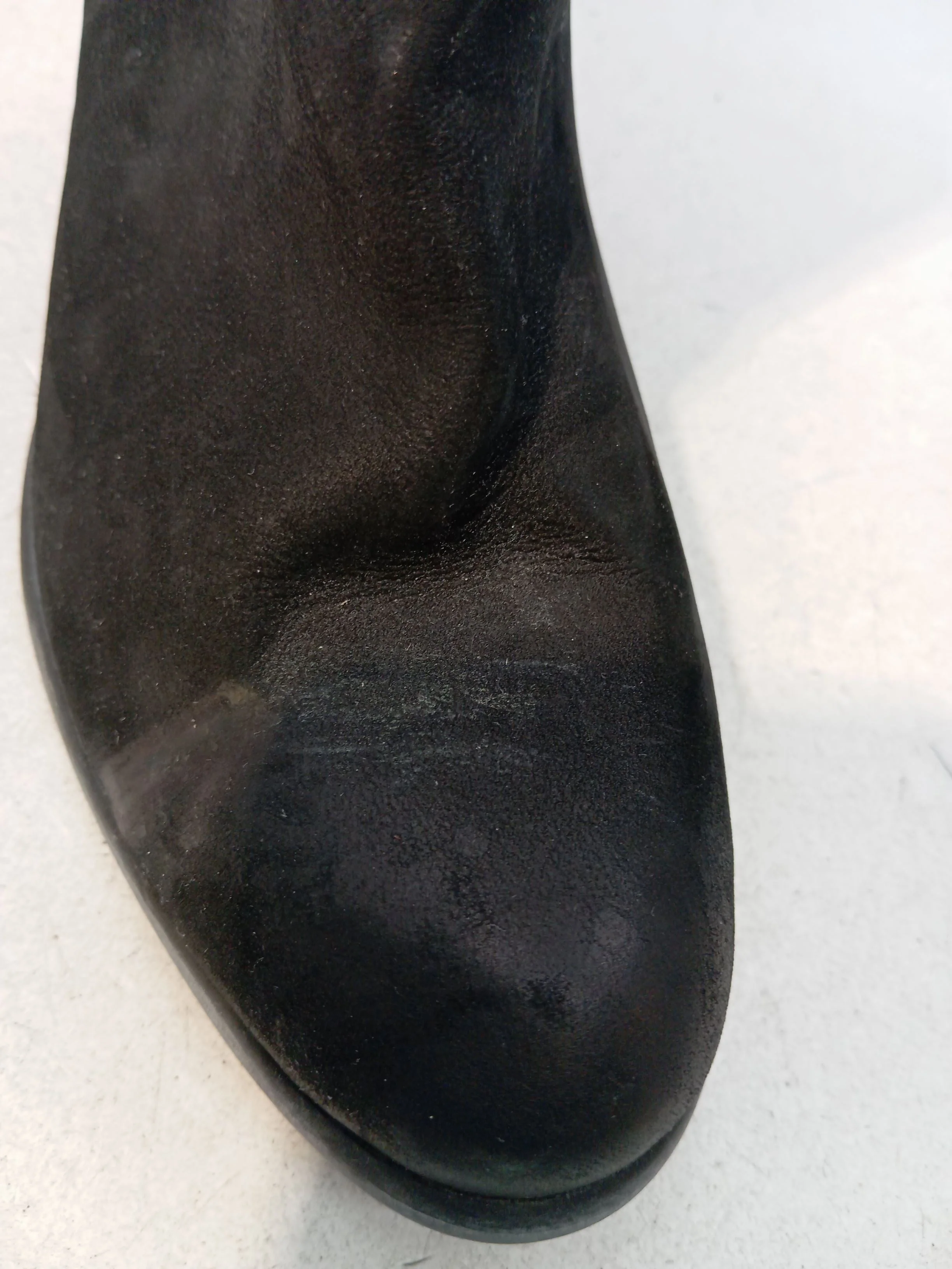 La Redoute Women's Boots UK 6 Black 100% Suede Combat - Image 9