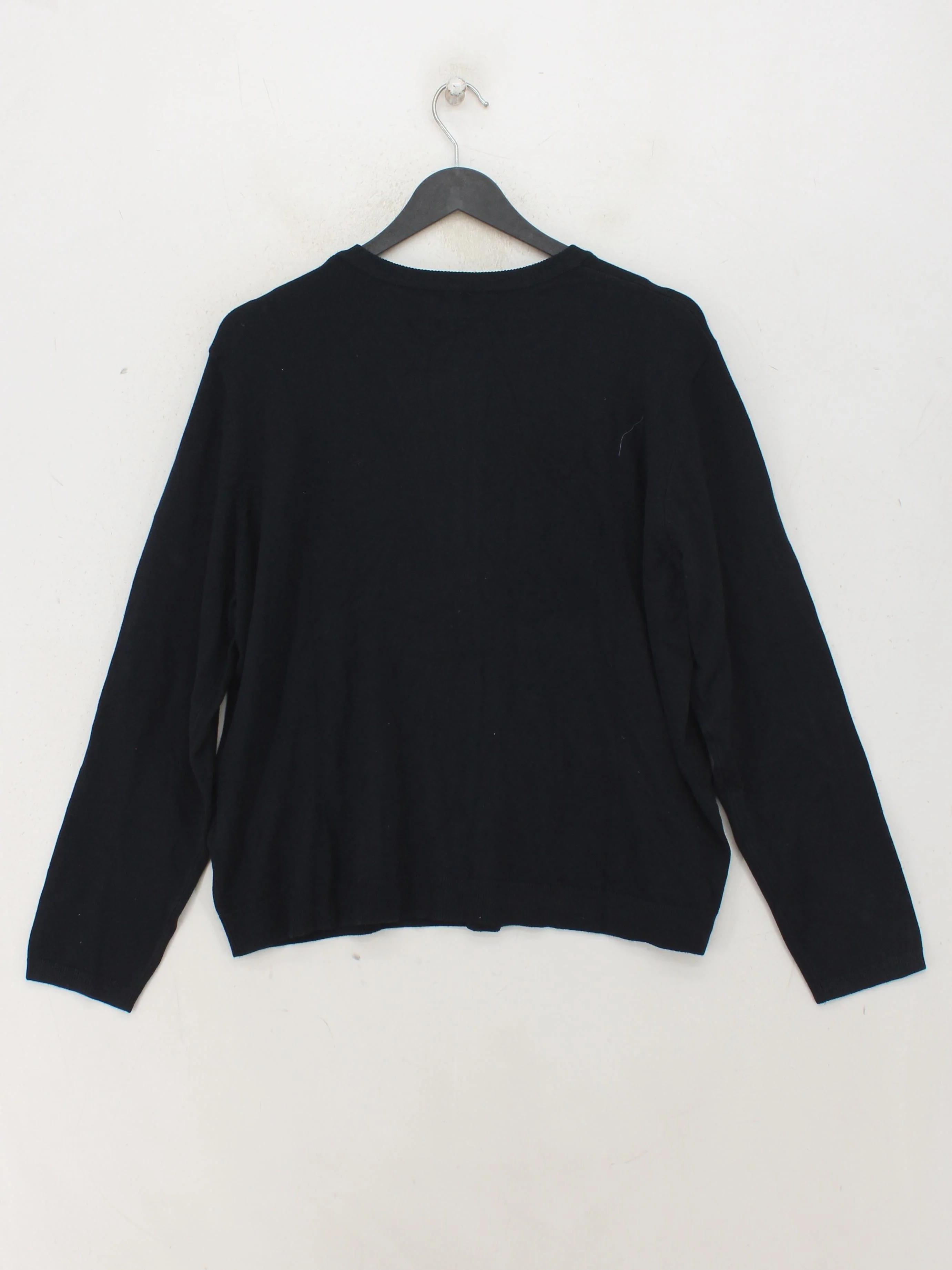 La Redoute Women's Cardigan XL Black Viscose with Polyamide Round Neck Cardigan - Image 2