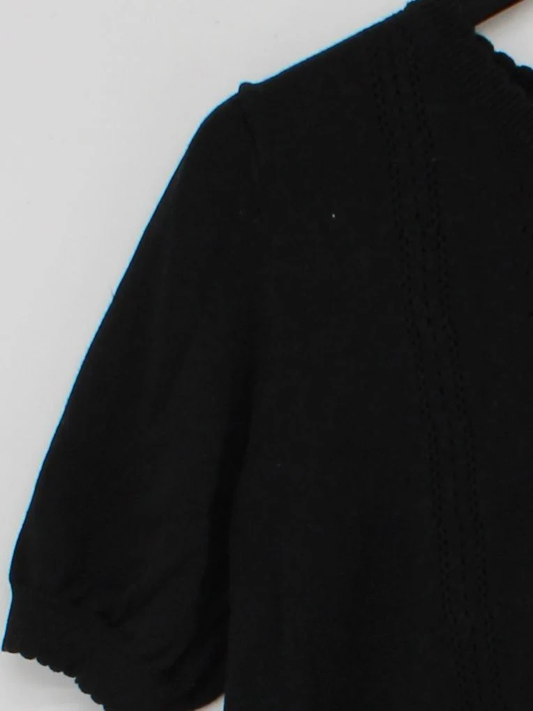 La Redoute Women's Jumper M Black 100% Other Round Neck Pullover - Image 4