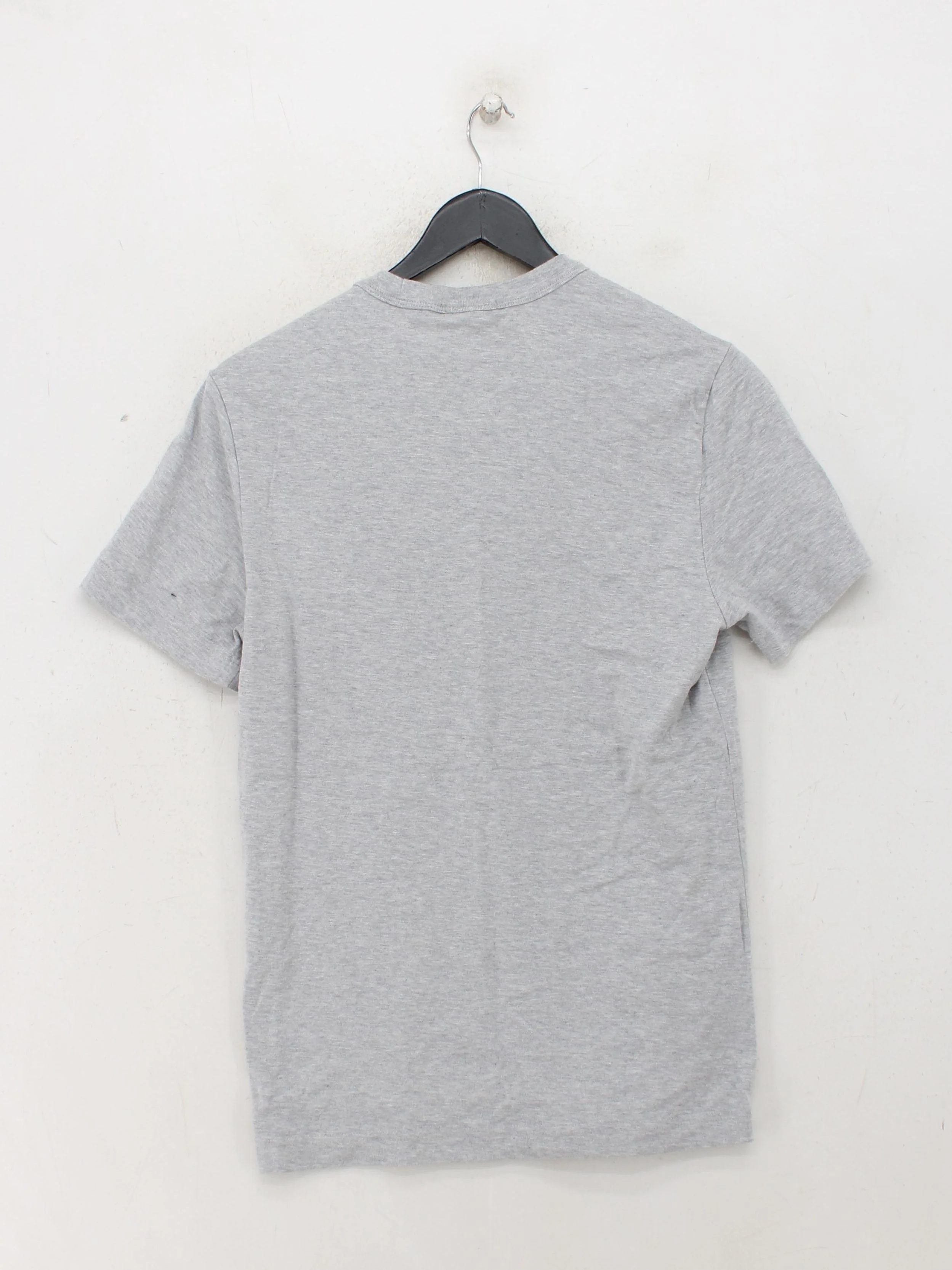 Lacoste Men's T-Shirt S Grey Graphic 100% Other Basic - Image 2
