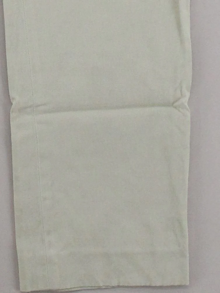 Lacoste Men's Trousers W 32 in Cream Cotton with Linen, Elastane Tapered Chino - Image 4