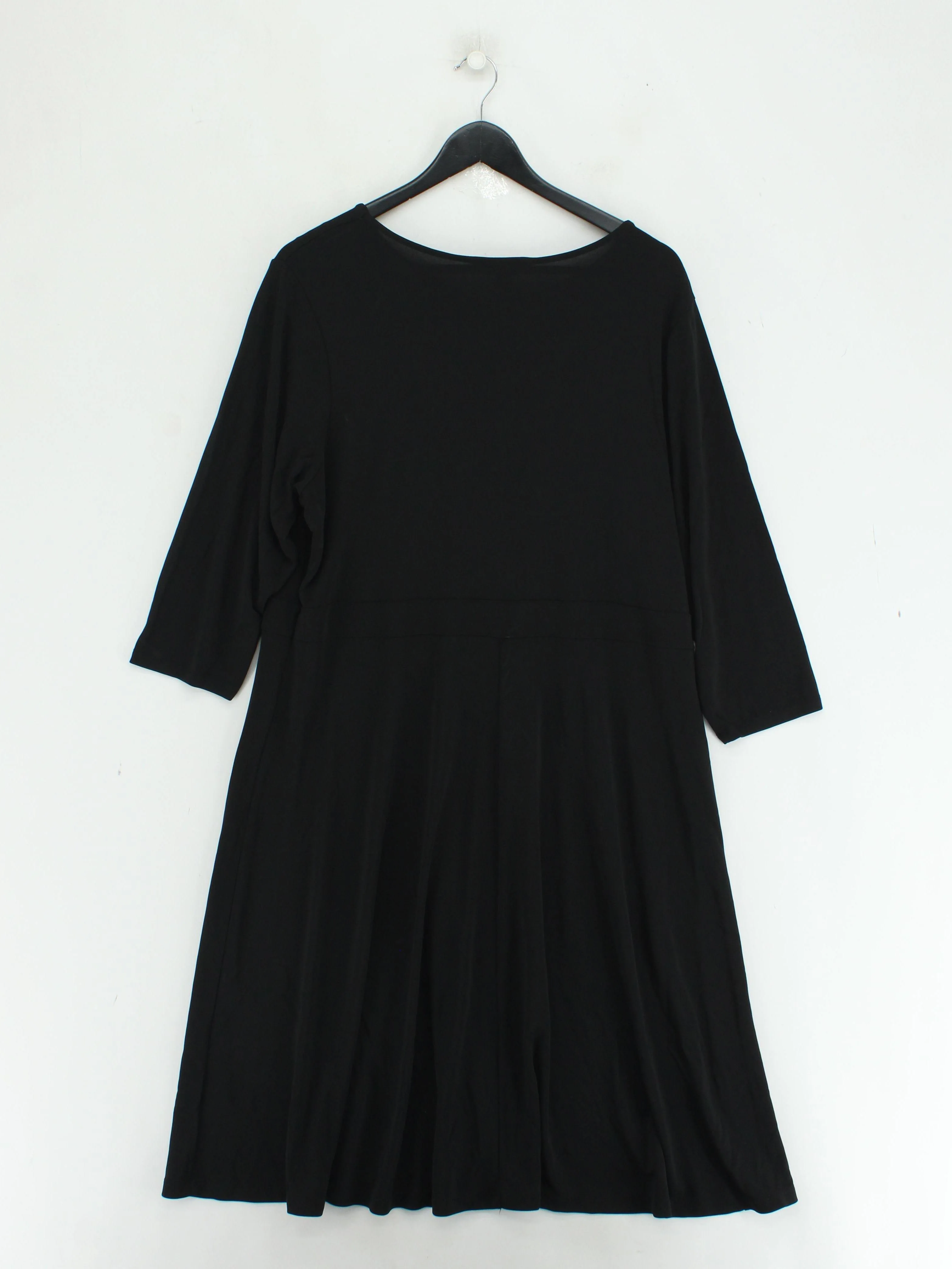 Lands End A-Line Midi Dress XXL in Black - Image 2