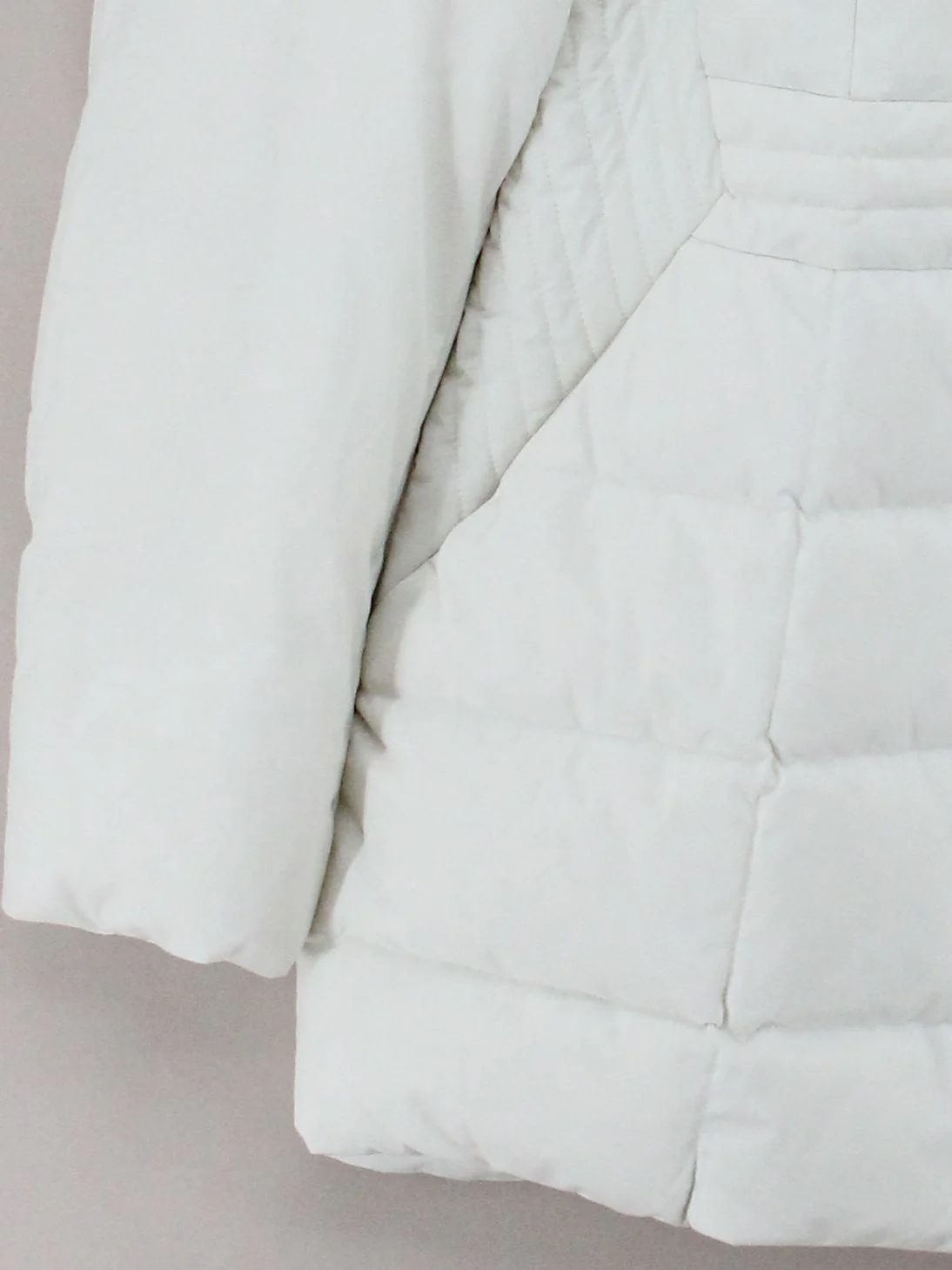 Lands End Parka jacket white - Image 4