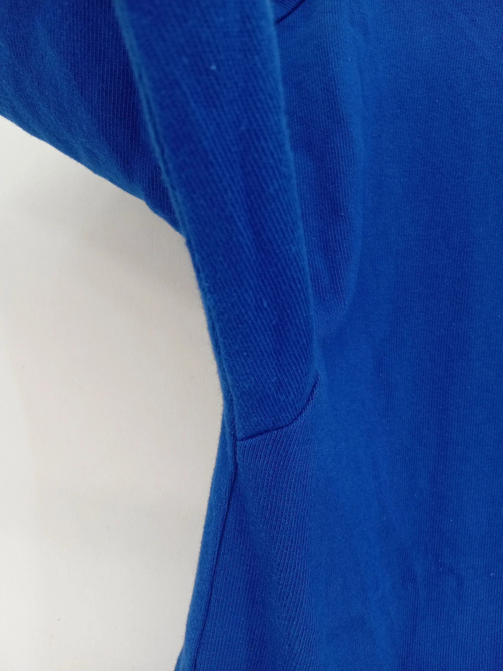 Lands End Women's Top XL Blue 100% Cotton 3/4 Sleeve Round Neck Basic - Image 5
