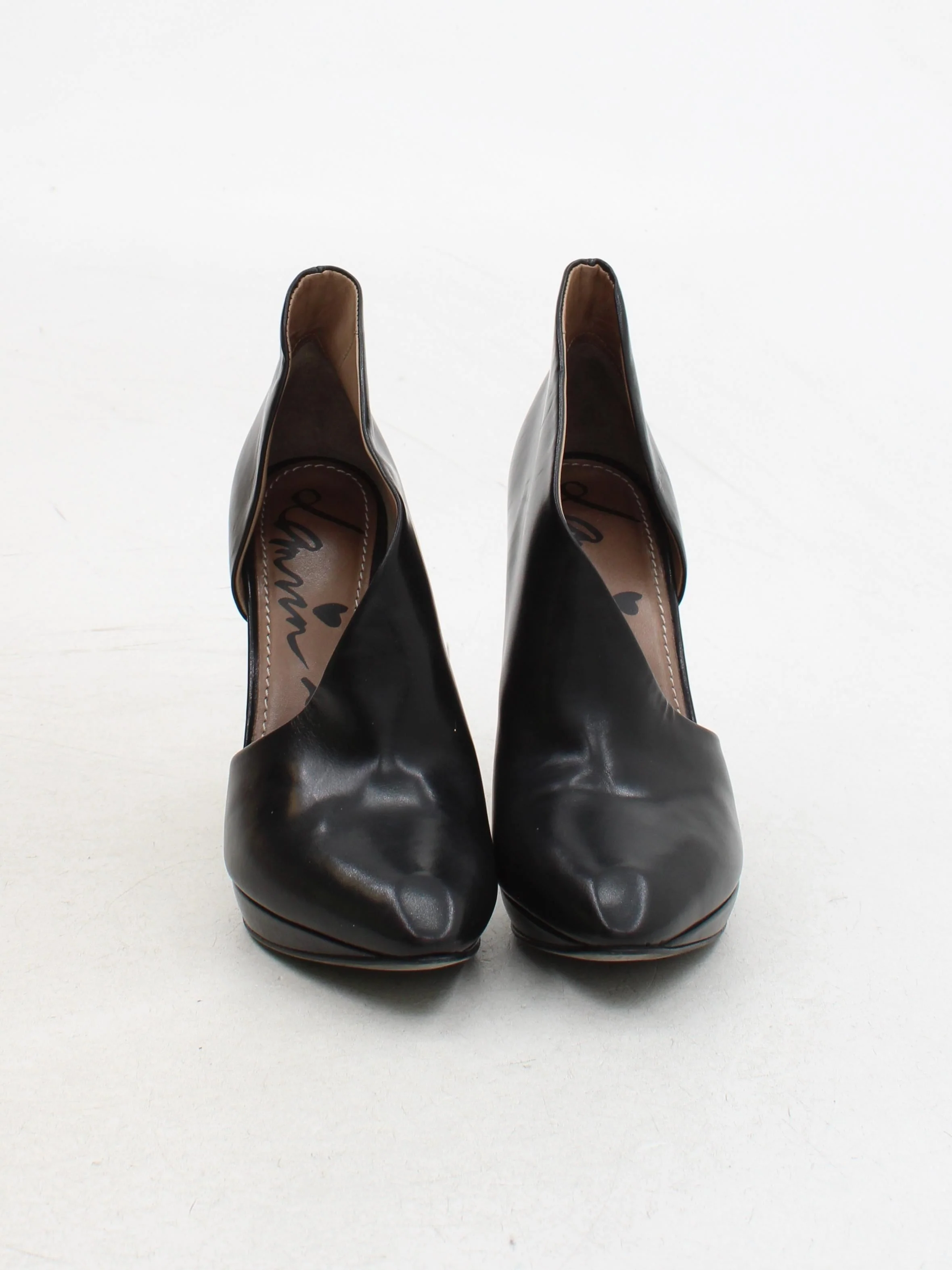 Lanvin Paris Women's Heels UK 5 Black 100% Leather Court - Image 2