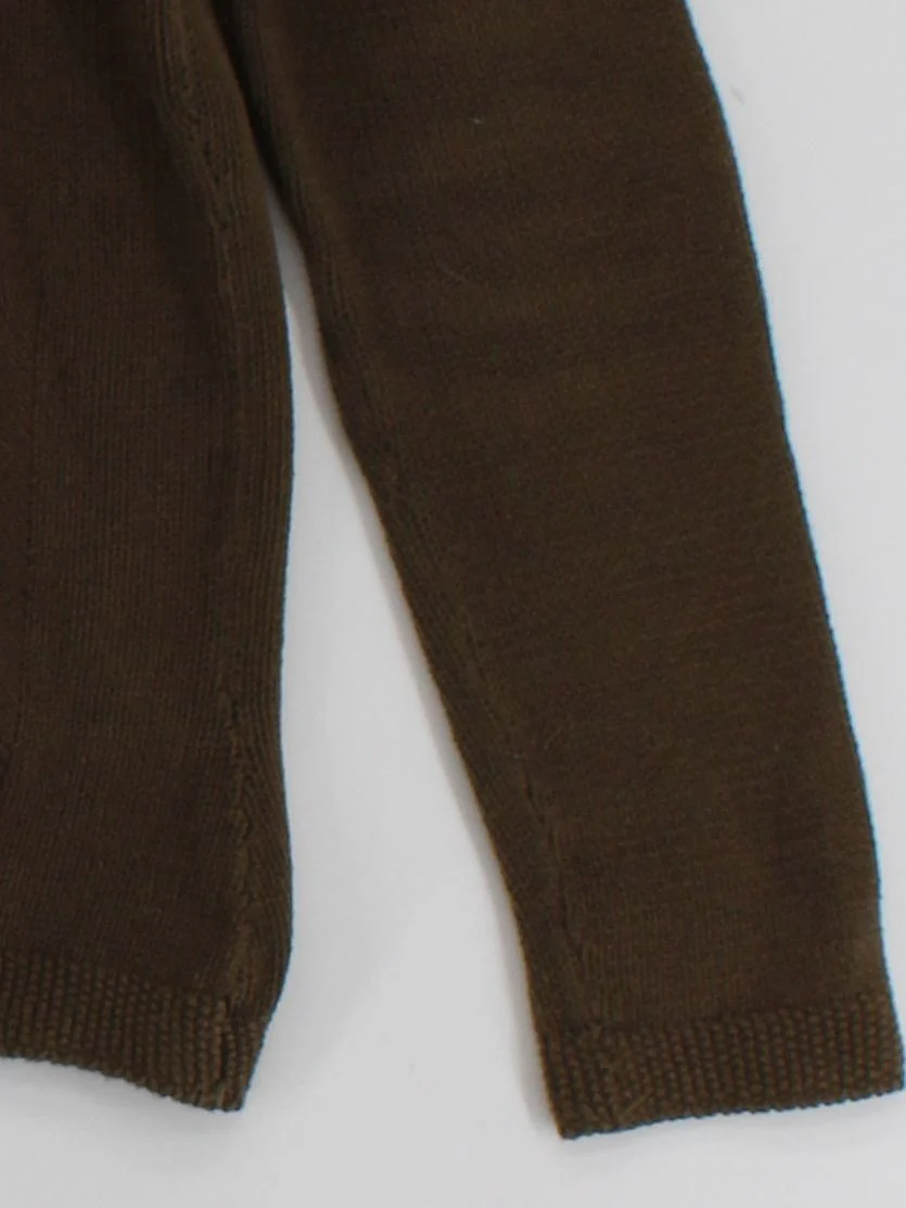 Laura Ashley Women's Cardigan M Brown 100% Cotton Collared Cardigan - Image 4