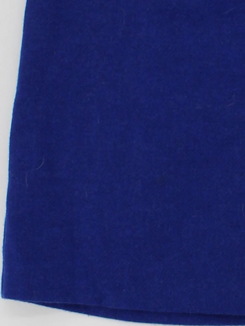 Laura Ashley Women's Mini Skirt UK 12 Blue Wool with Polyester Short Mini - Image 4