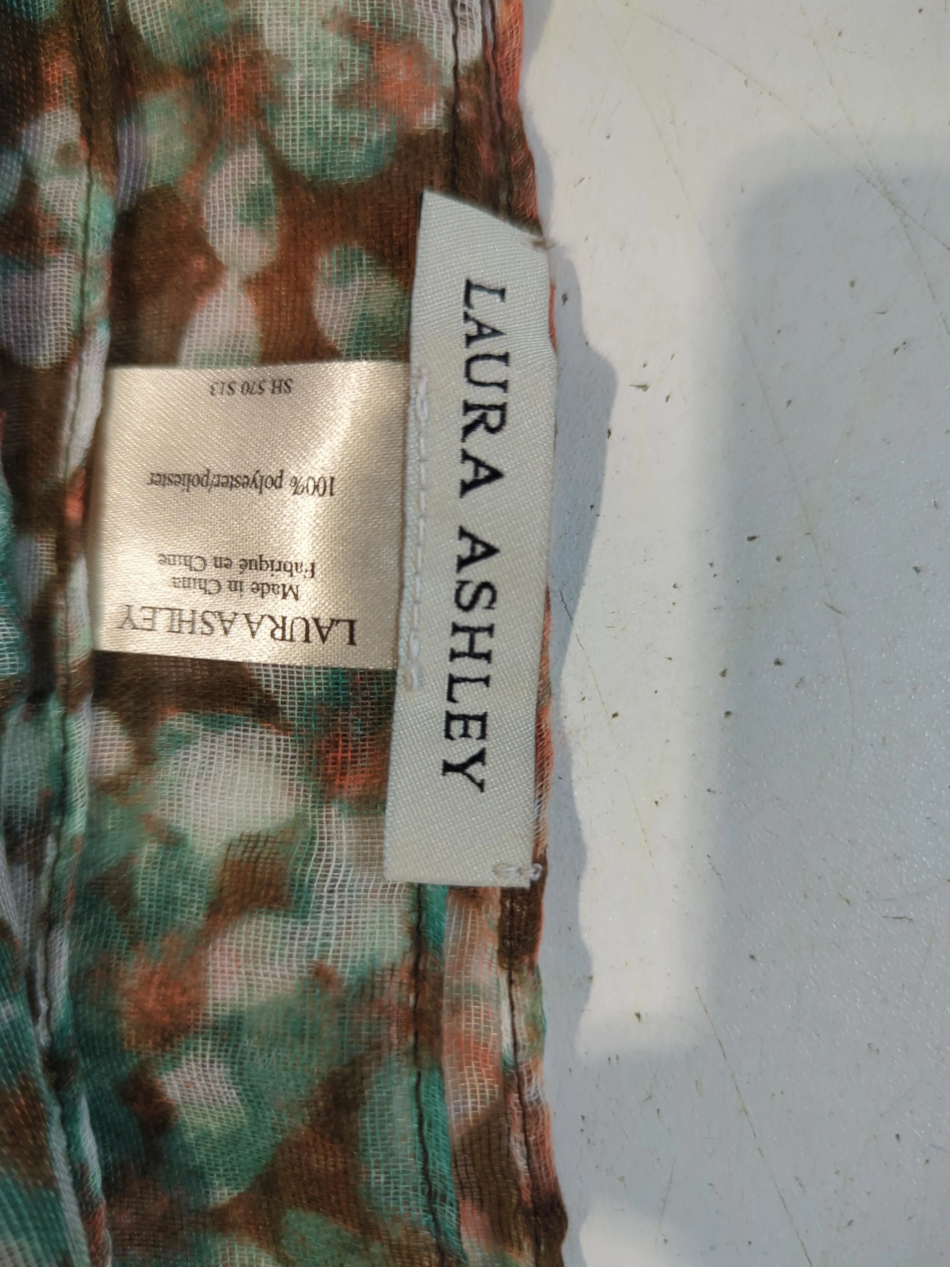 Laura Ashley Women's Scarf Multi Floral 100% Polyester Rectangle Scarf - Image 5