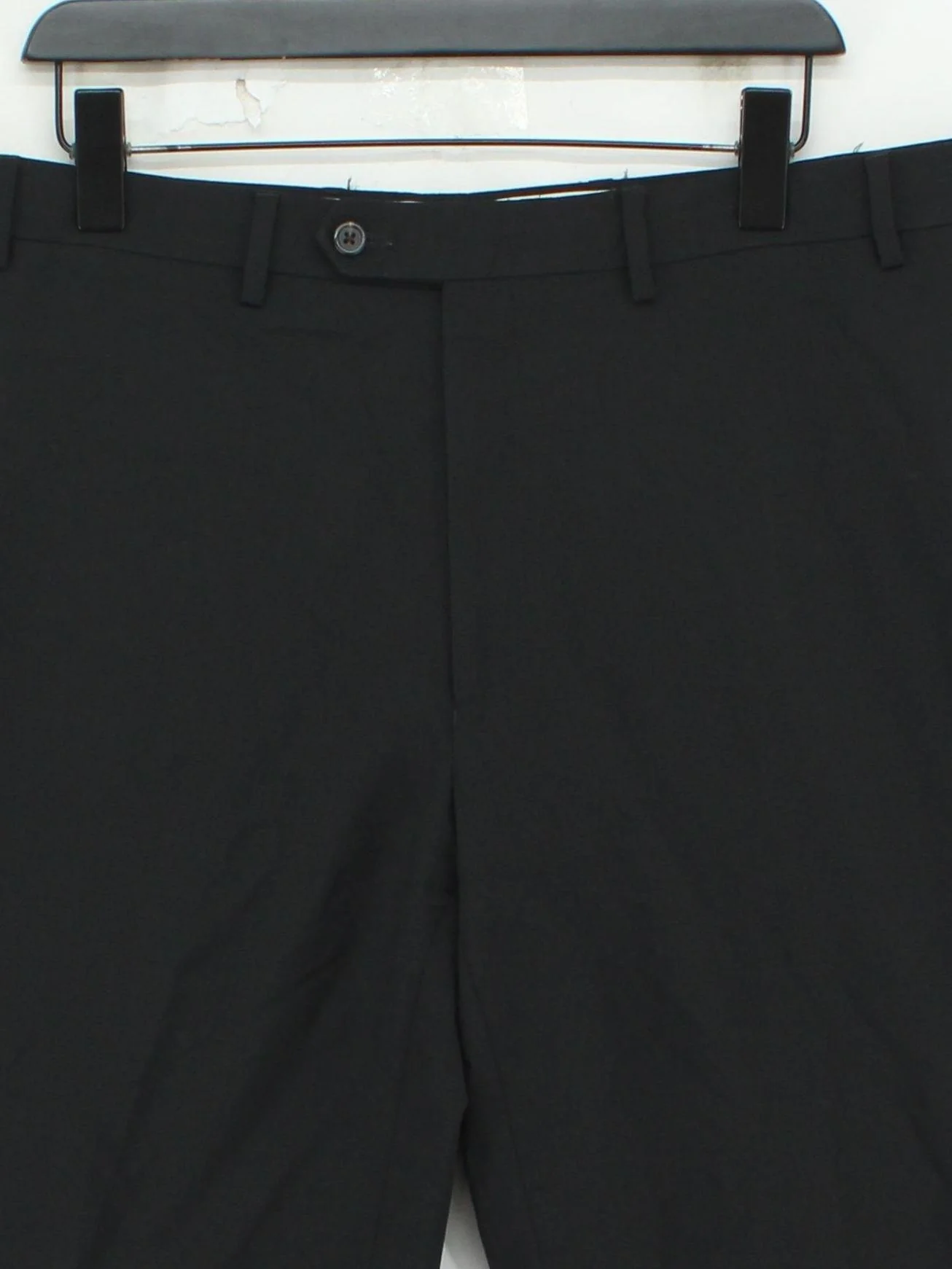Lauren Ralph Lauren Men's Suit Trousers W 36 in Black 100% Wool Dress Pants - Image 3