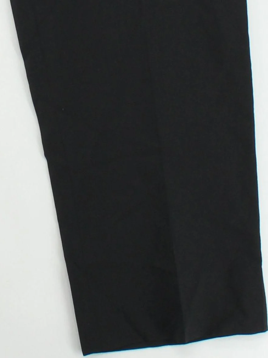 Lauren Ralph Lauren Men's Suit Trousers W 36 in Black 100% Wool Dress Pants - Image 4