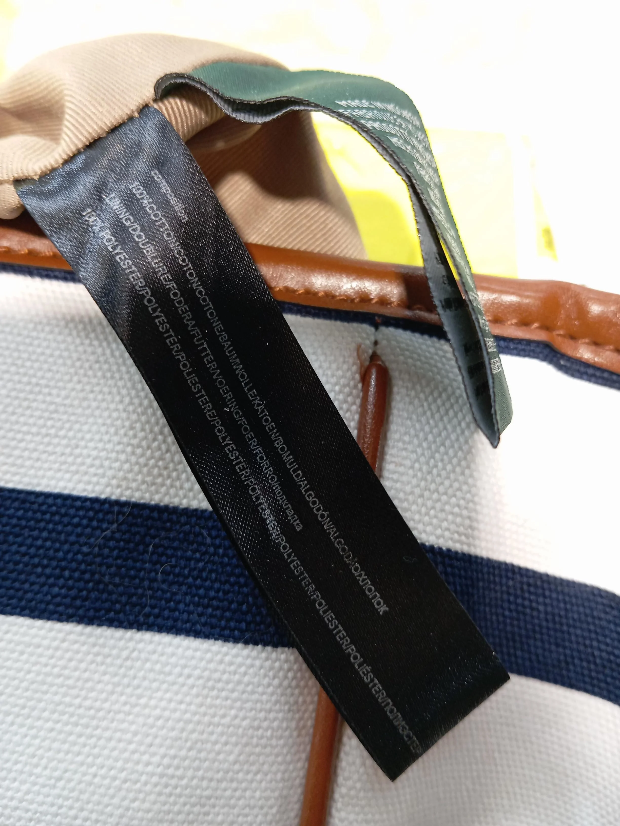Lauren Ralph Lauren Women's Bag Multi Striped Cotton with Polyester Tote - Image 6