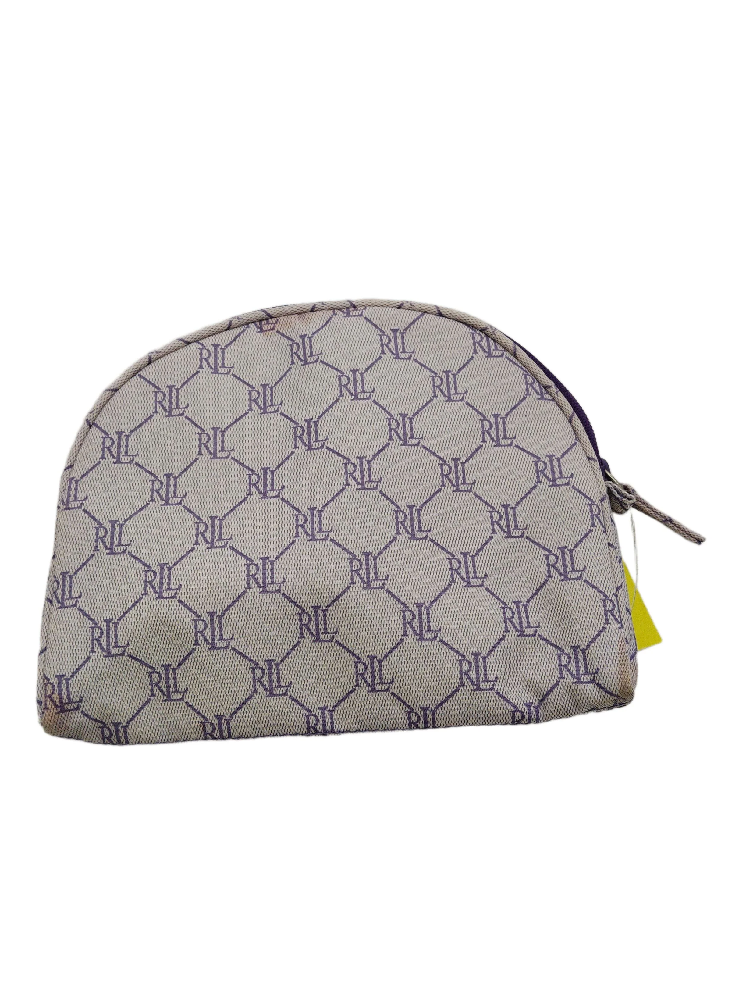 Lauren Ralph Lauren Women's Bag Purple Geometric 100% Other Clutch