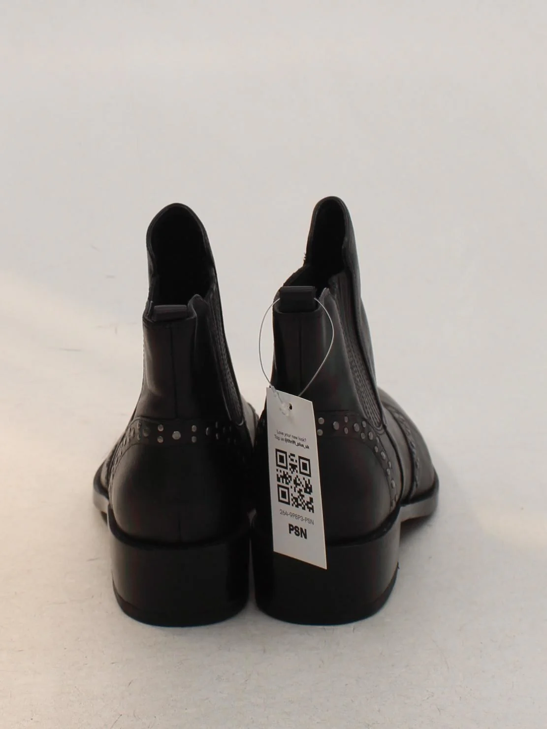 Lauren Ralph Lauren Women's Boots UK 4.5 Black 100% Leather Chelsea - Image 3