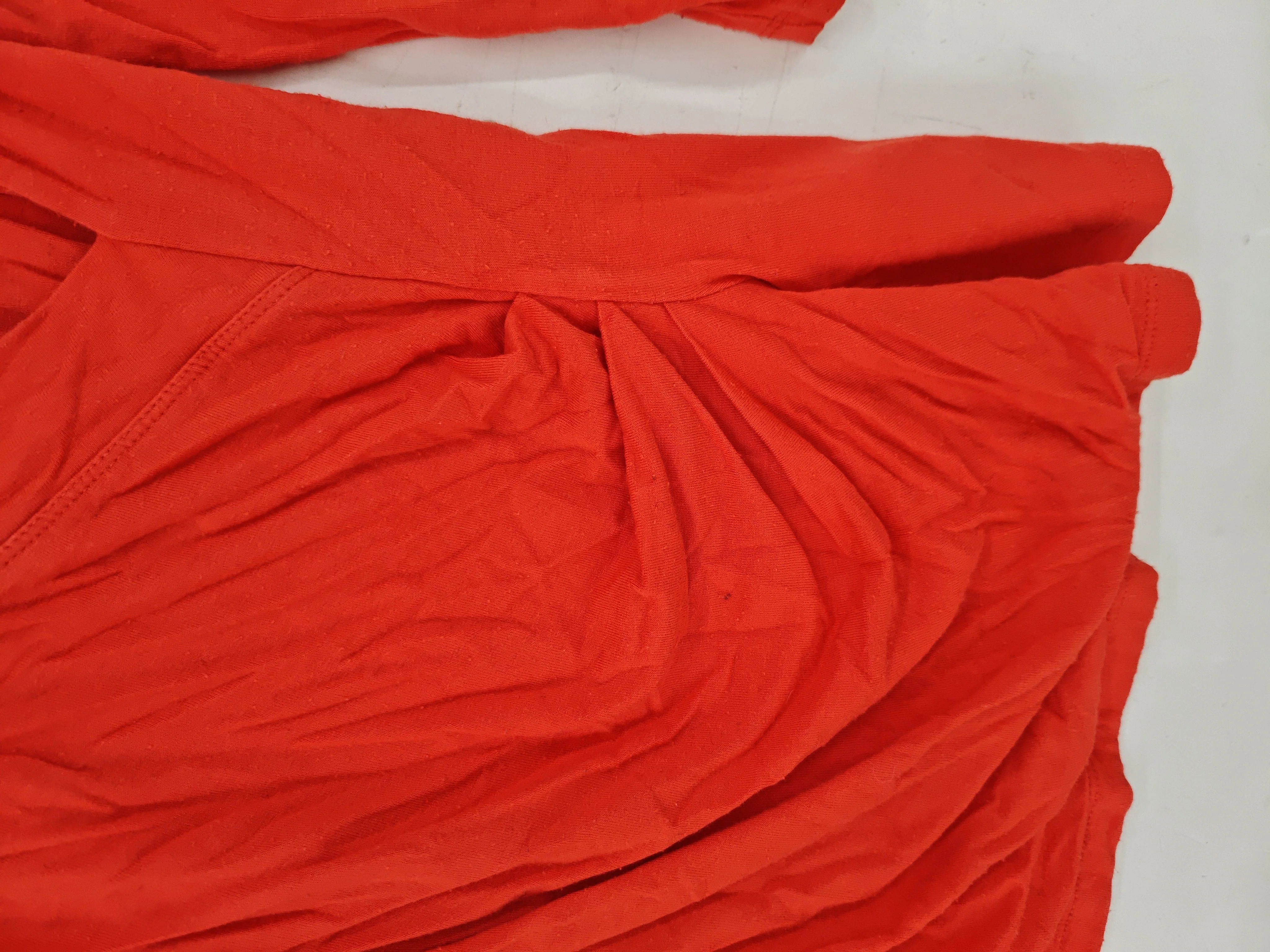 Lauren Ralph Lauren Women's Top M Orange Viscose with Elastane Basic - Image 6
