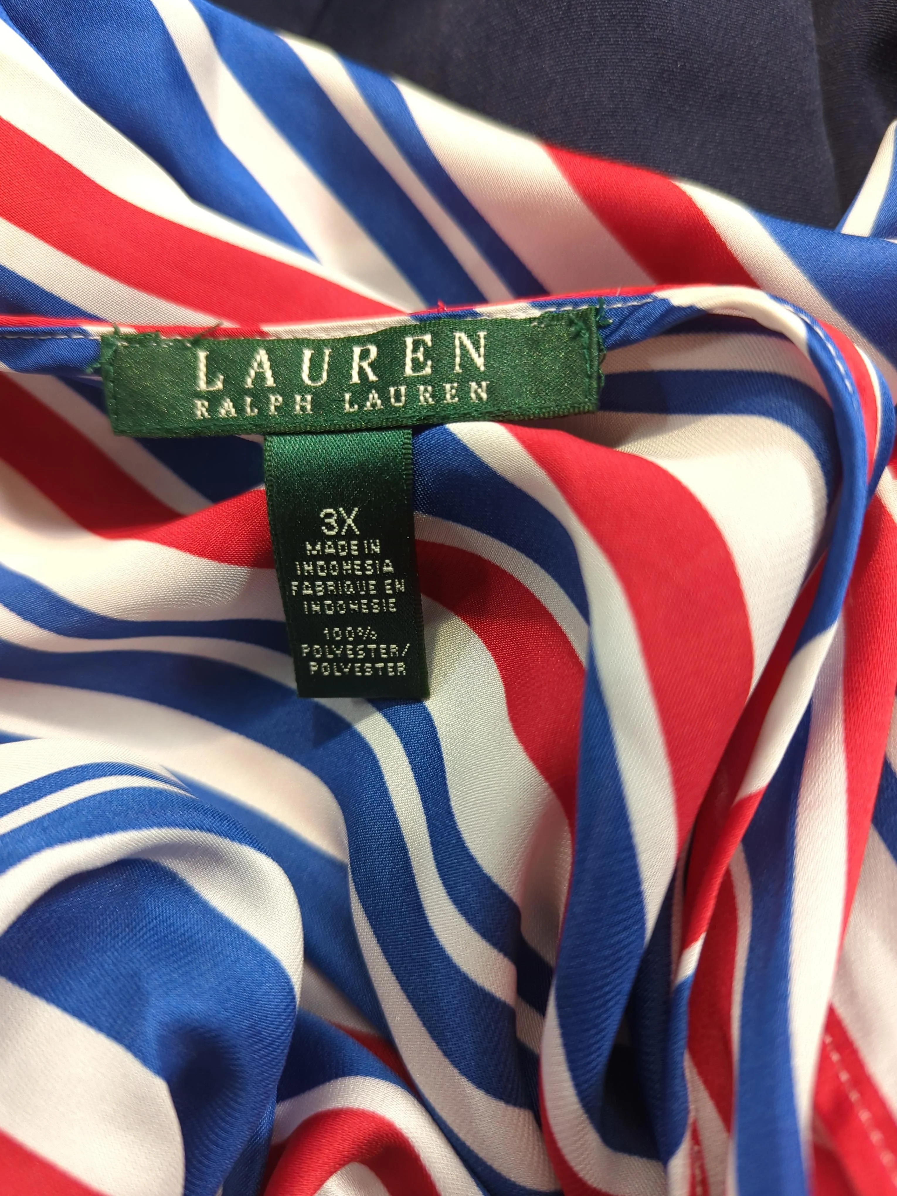 Lauren Ralph Lauren Women's Top XXXL Multi 100% Polyester Basic - Image 7