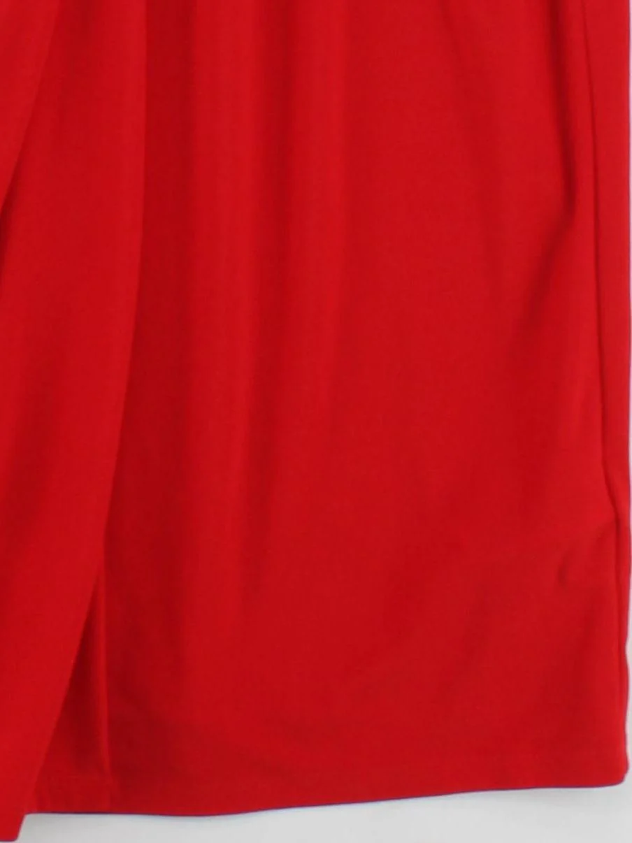 Lauren Ralph Lauren Wrap Midi Dress in Red - Image 4