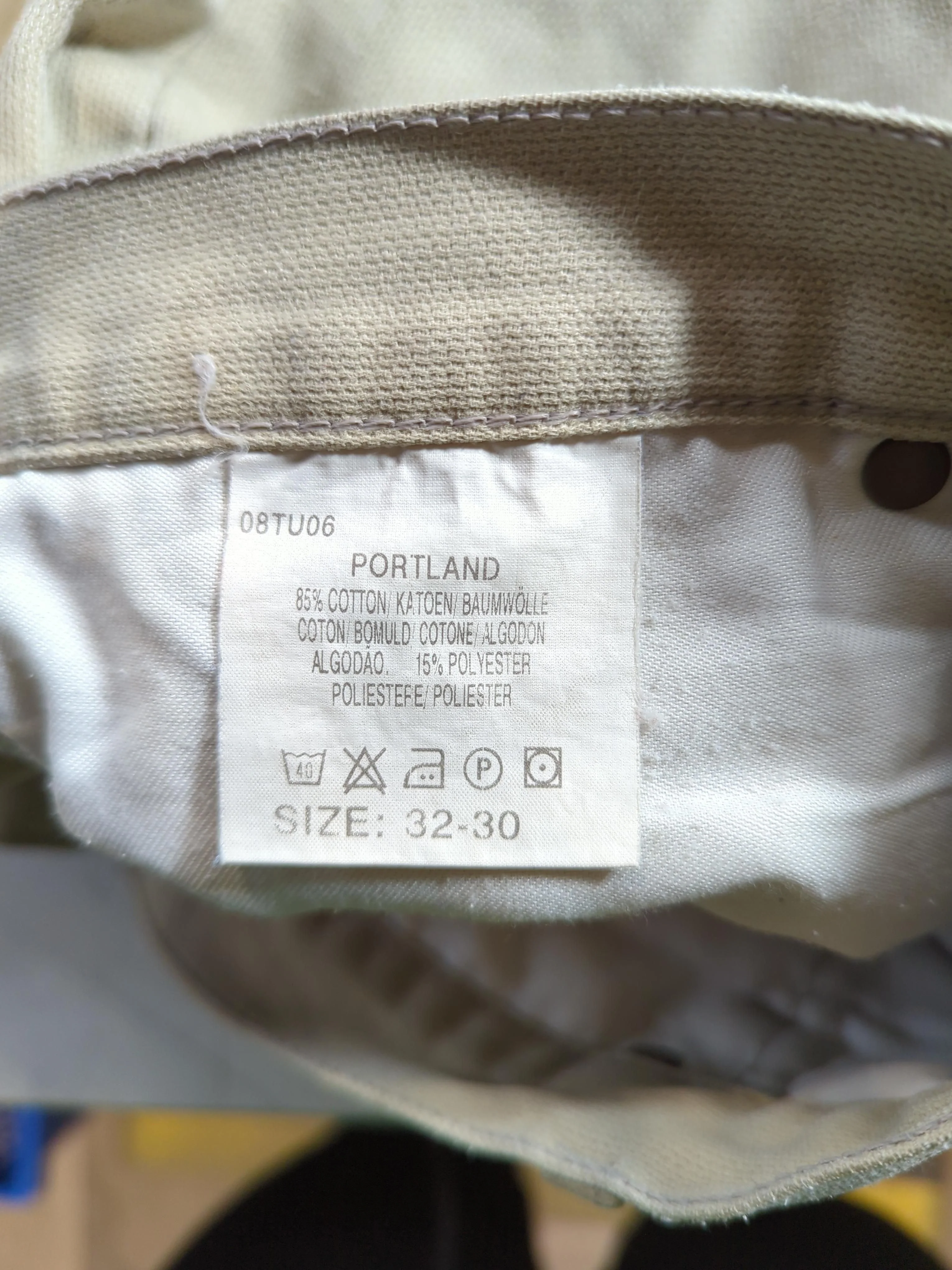 Lee Men's Trousers W 32 in; L 30 in Tan Cotton with Polyester Straight Chino - Image 8