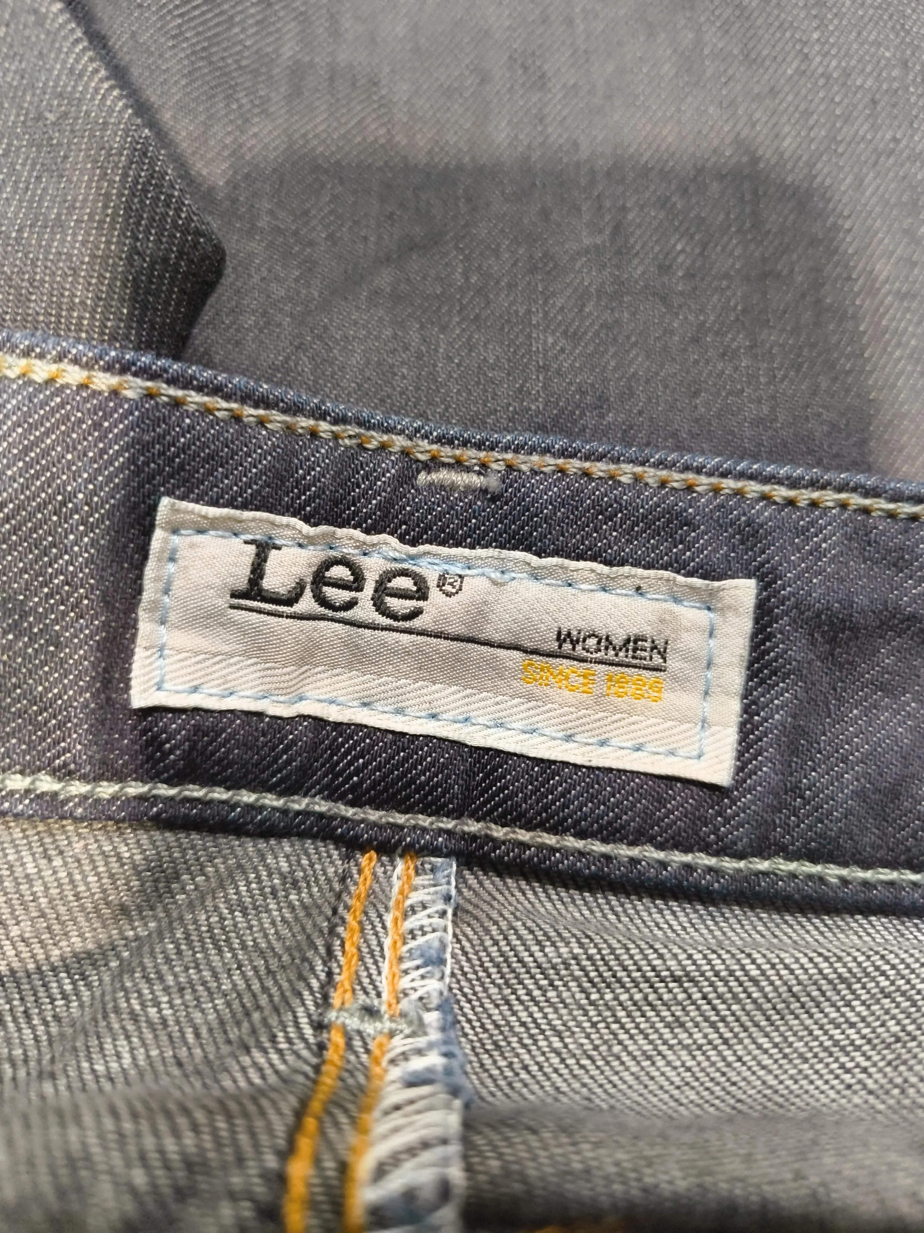 Lee Women's Jeans W 31 in Blue Cotton with Elastane Straight - Image 5