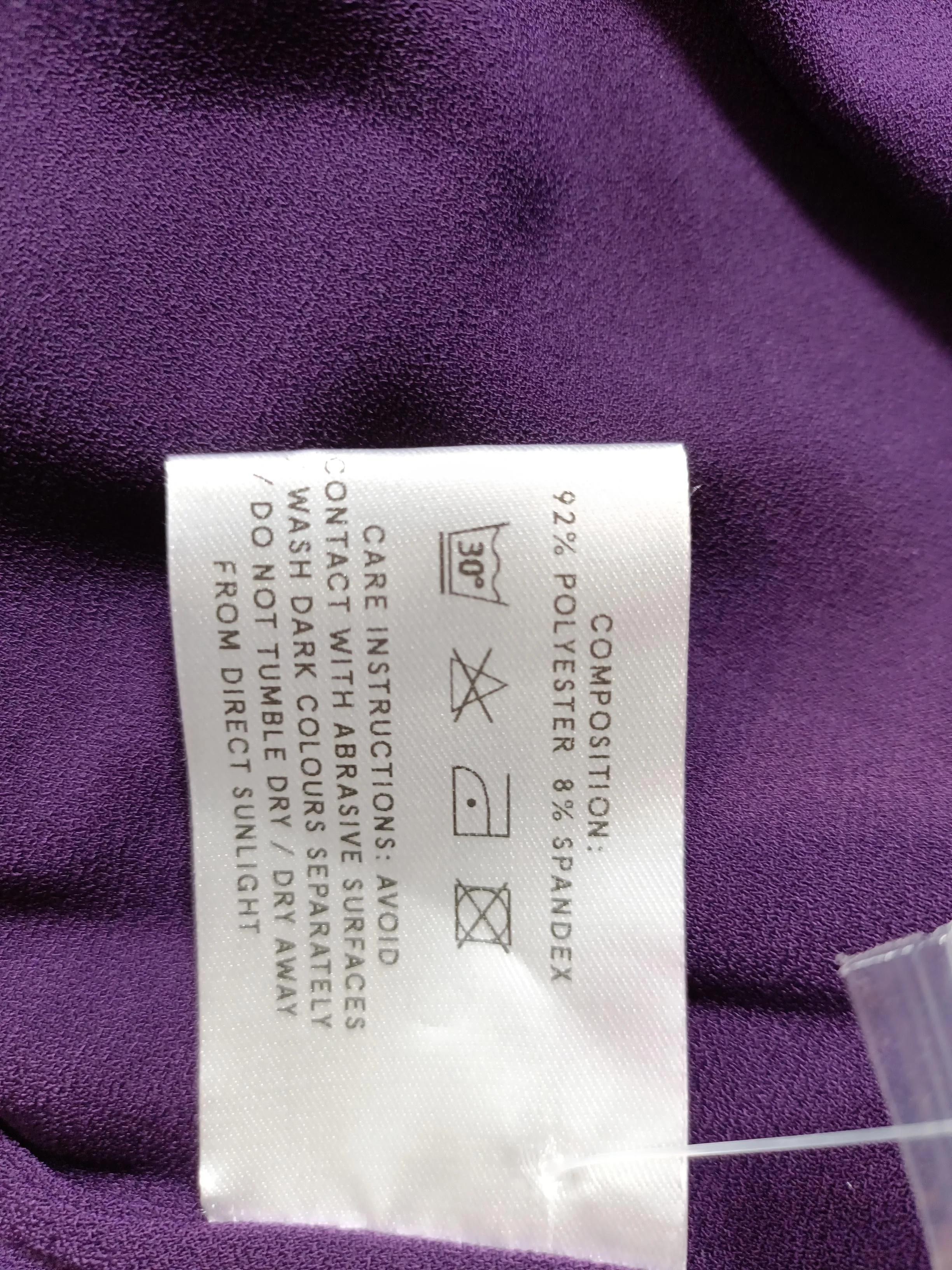 LENNON COURTNEY A-Line Midi Dress M in Purple - Image 6