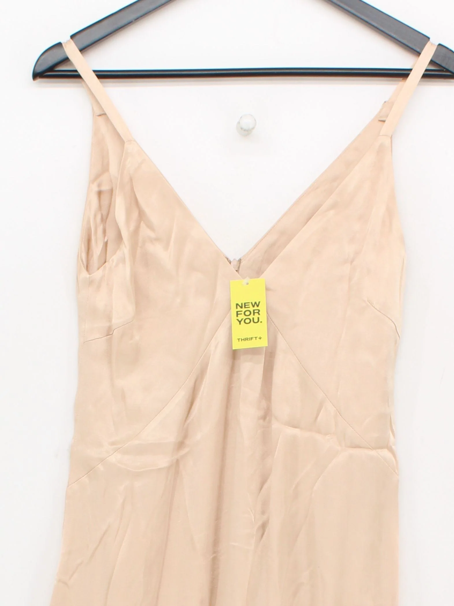 Les Heroines Slip Maxi Dress UK8 in Cream - Image 3