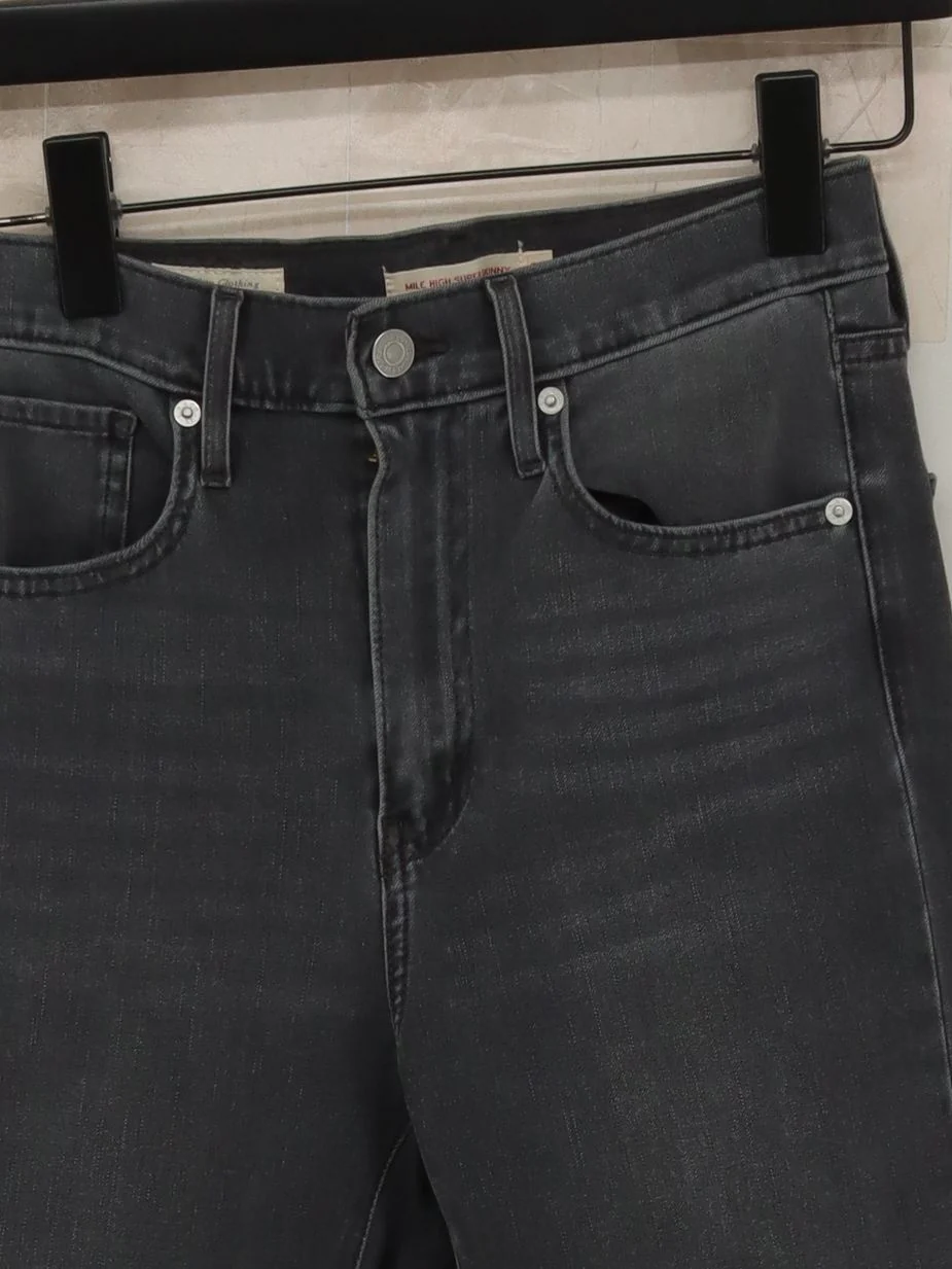 Levi’s Men's Jeans W 27 in Grey Cotton with Polyester, Elastane Skinny - Image 3