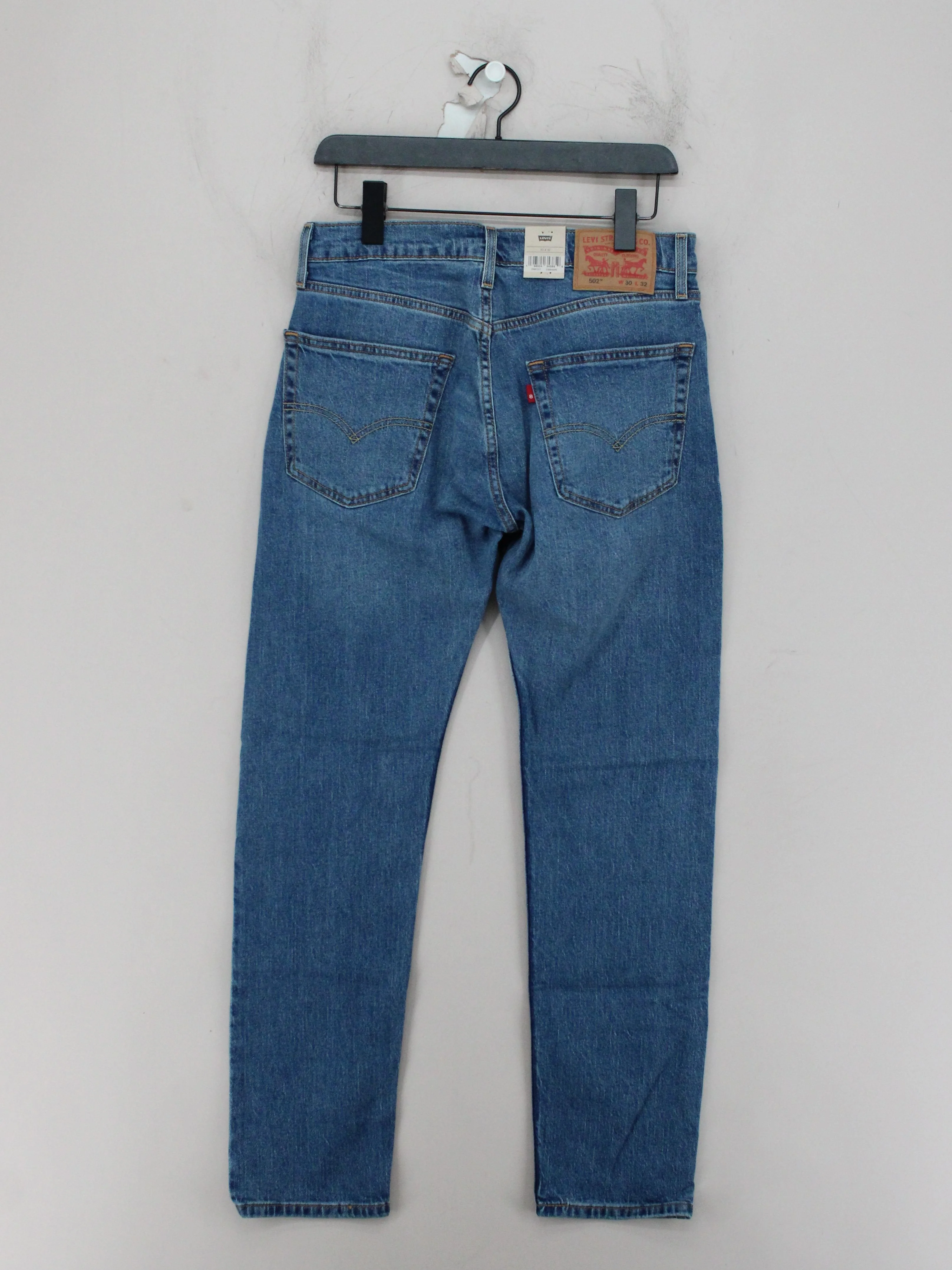 Levi’s Men's Jeans W 30 in; L 32 in Blue Cotton with Elastane Straight - Image 2