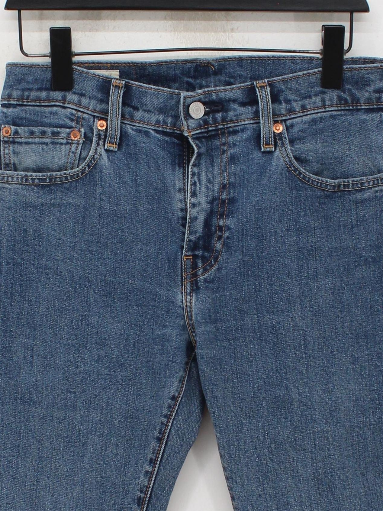 Levi’s Men's Jeans W 30 in; L 34 in Blue Cotton with Elastane Straight - Image 3