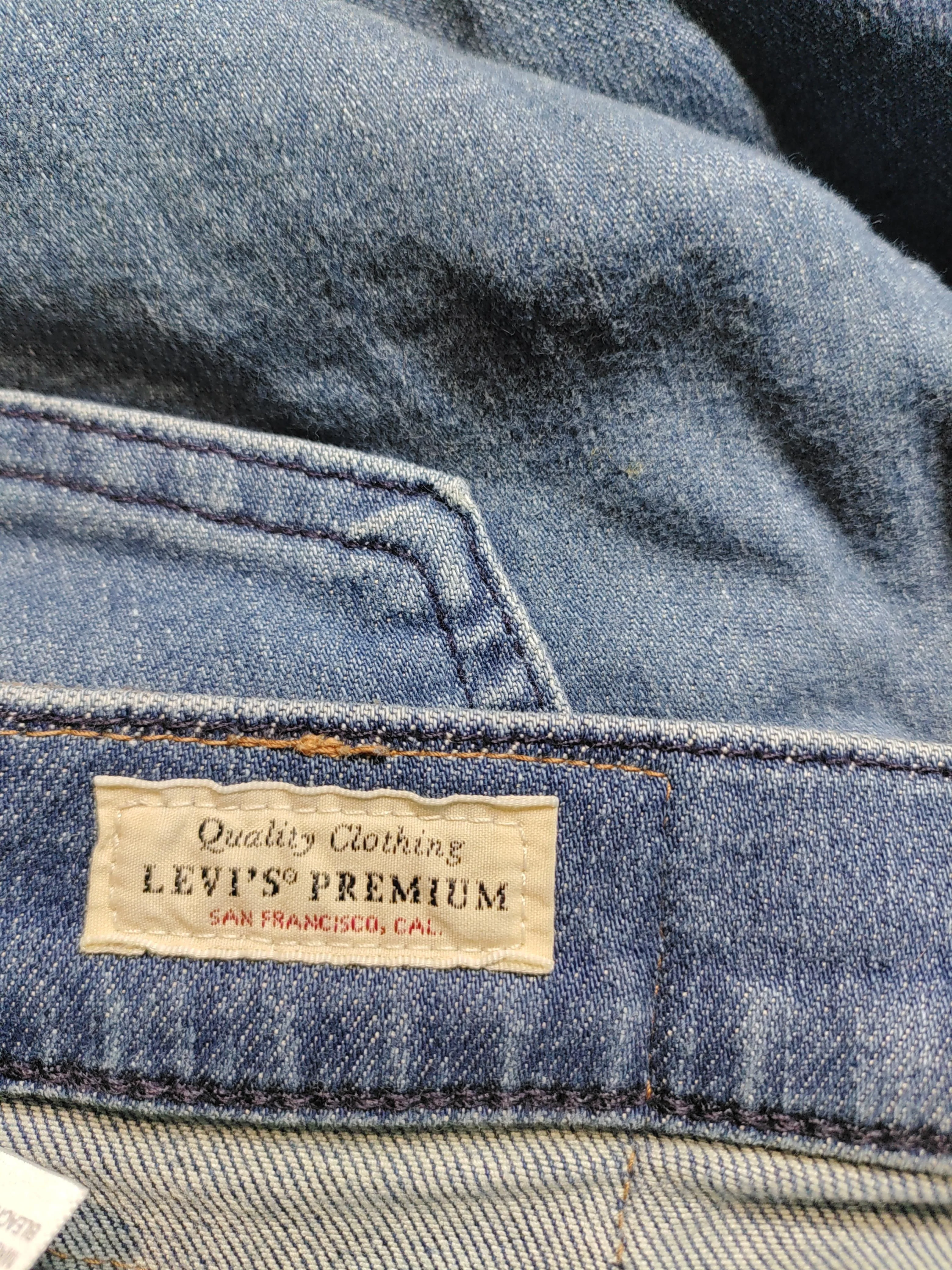 Levi’s Men's Jeans W 32 in Blue Cotton with Lyocell Modal, Elastane Skinny - Image 6