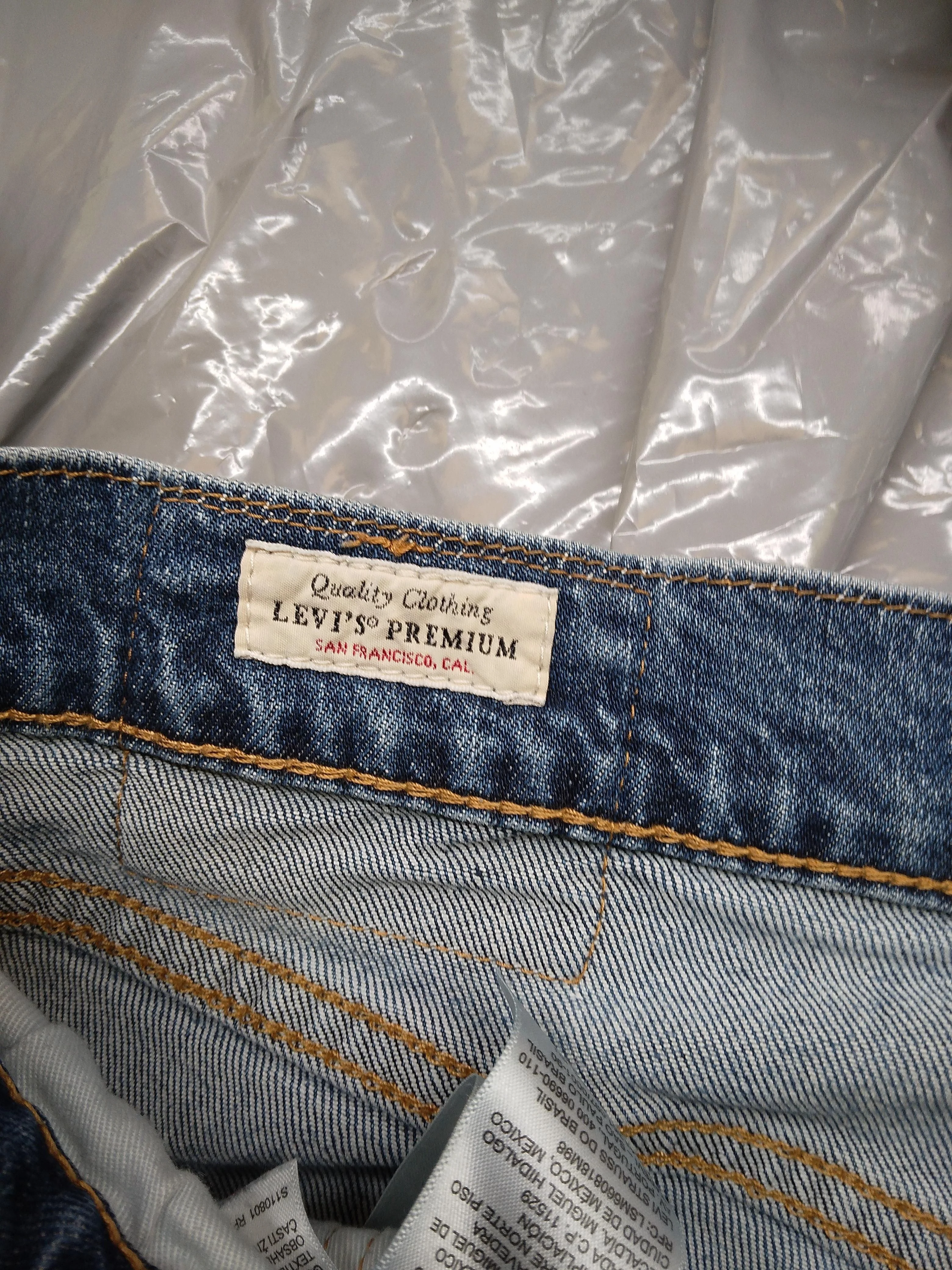 Levi’s Men's Jeans W 34 in Blue 100% Cotton Straight - Image 8