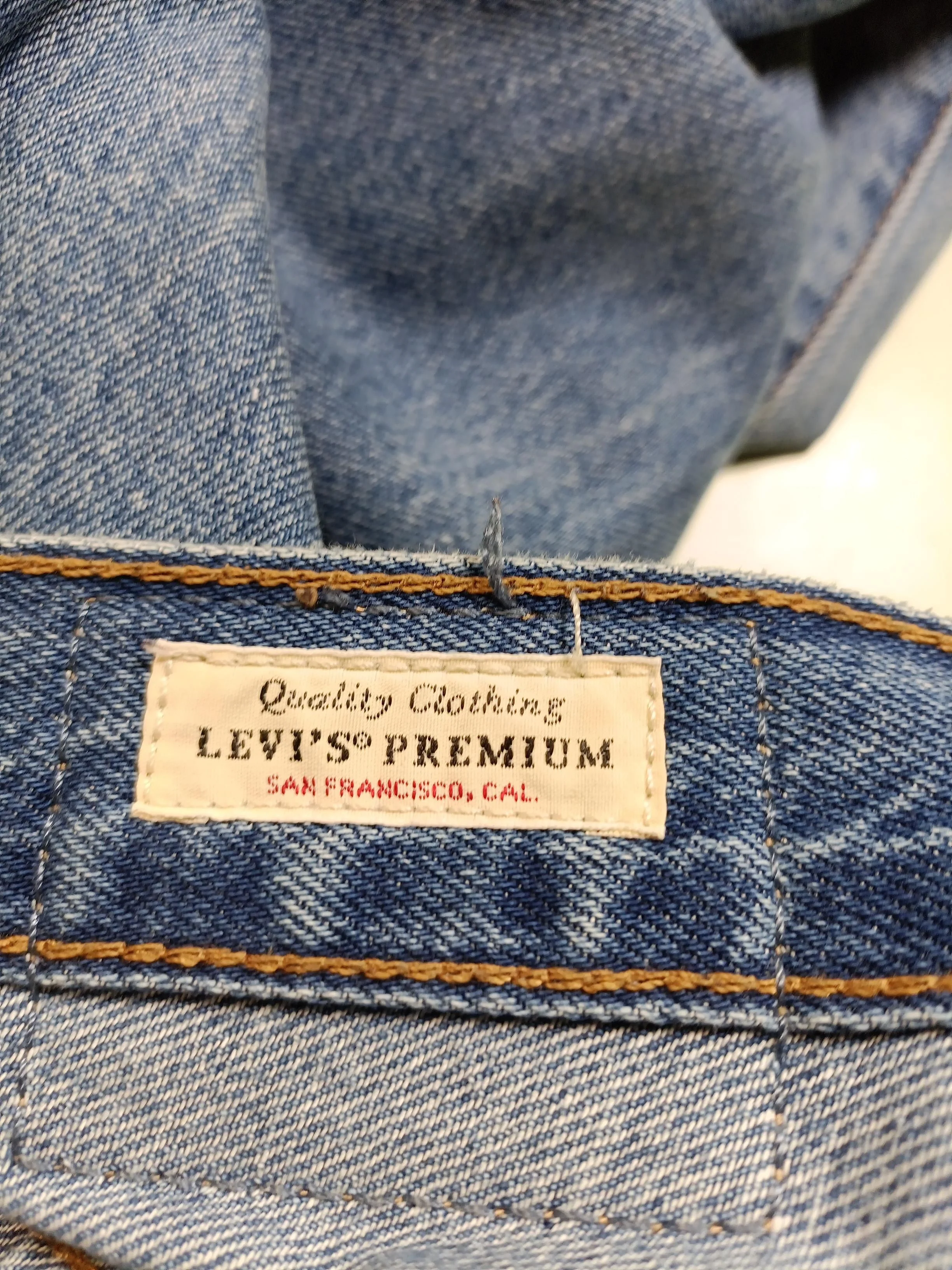 Levi’s Men's Jeans W 34 in Blue 100% Cotton Wide-Leg - Image 5