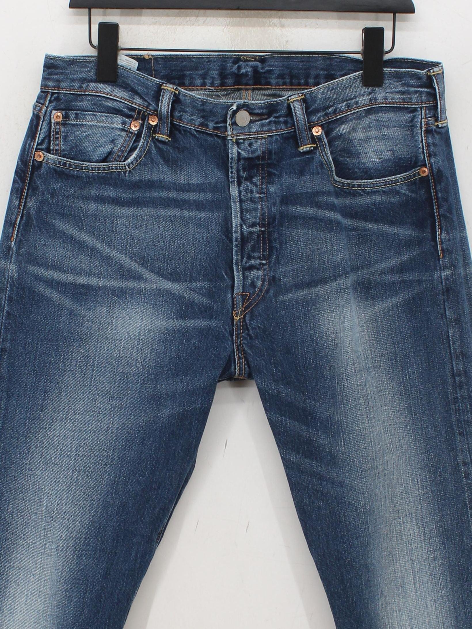 Levi’s Men's Jeans W 34 in; L 30 in Blue 100% Cotton Straight - Image 3
