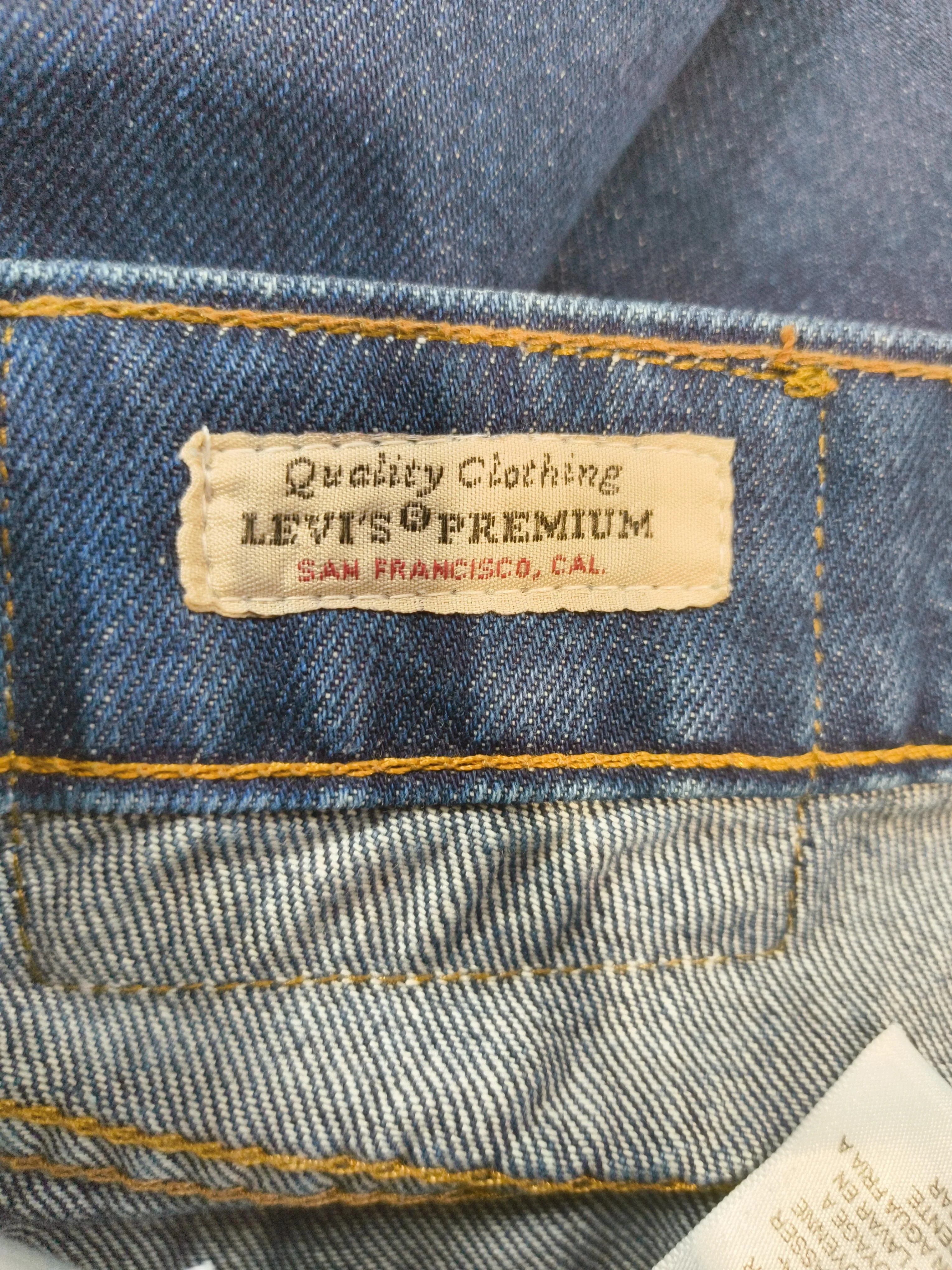 Levi’s Men's Jeans W 36 in Blue Cotton with Elastane Straight - Image 5