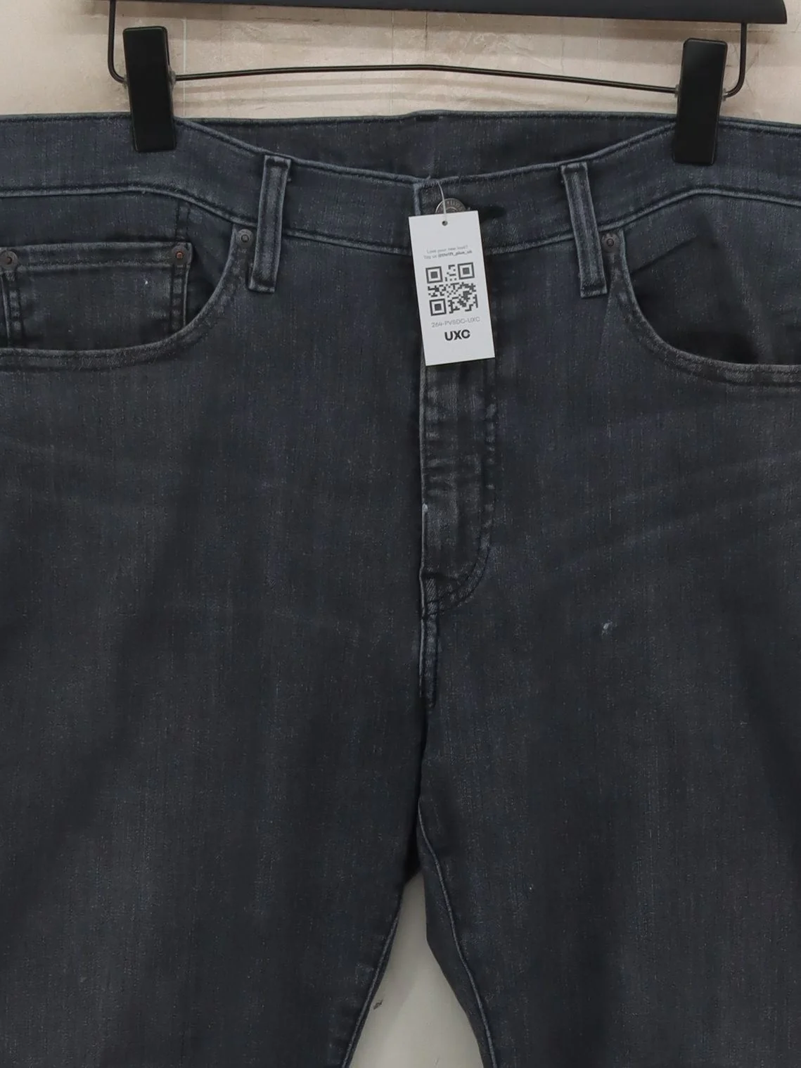 Levi’s Men's Jeans W 36 in Grey Cotton with Polyester, Elastane Straight - Image 3