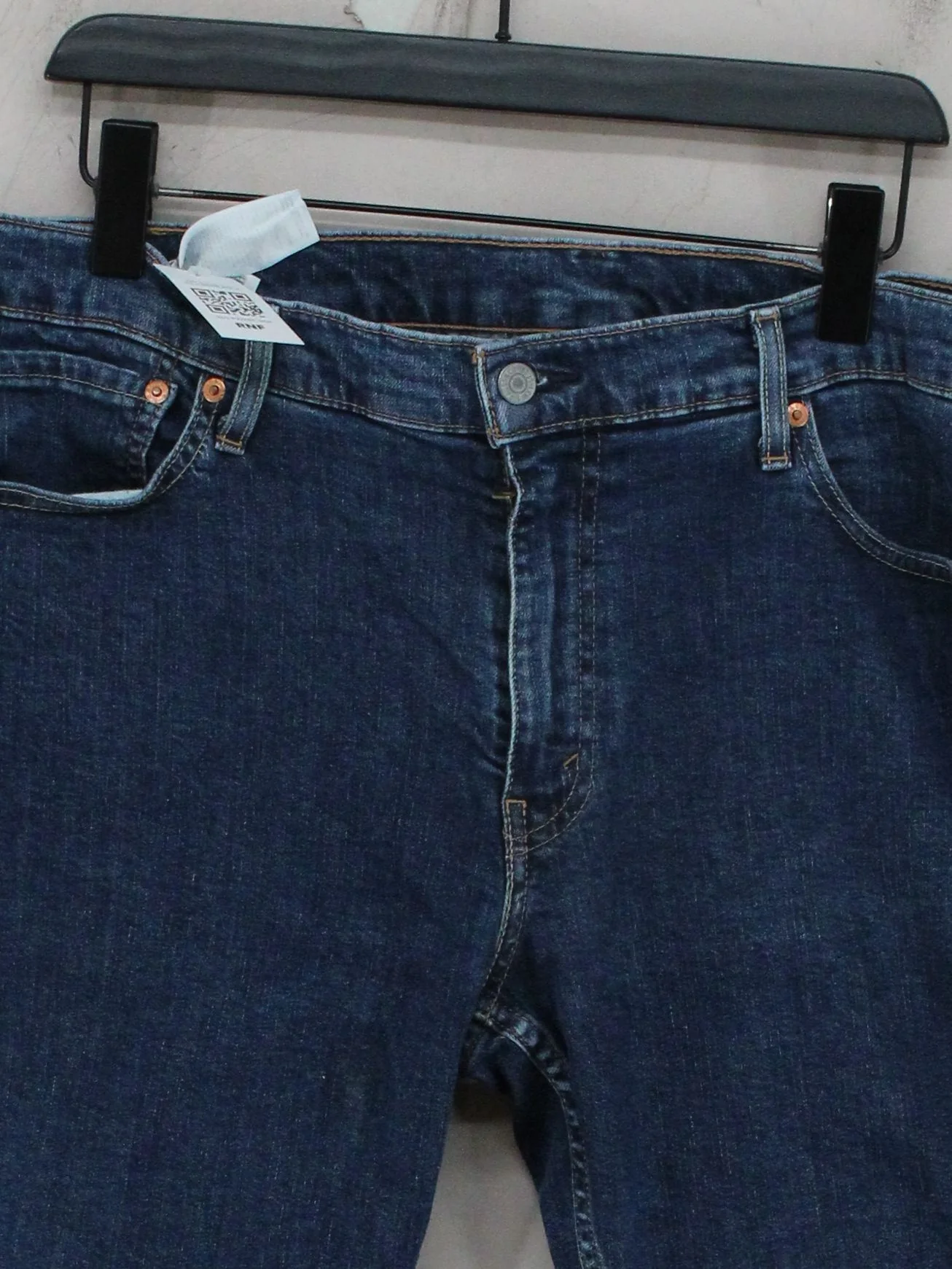 Levi’s Men's Jeans W 36 in; L 30 in Blue Cotton with Elastane Skinny - Image 3
