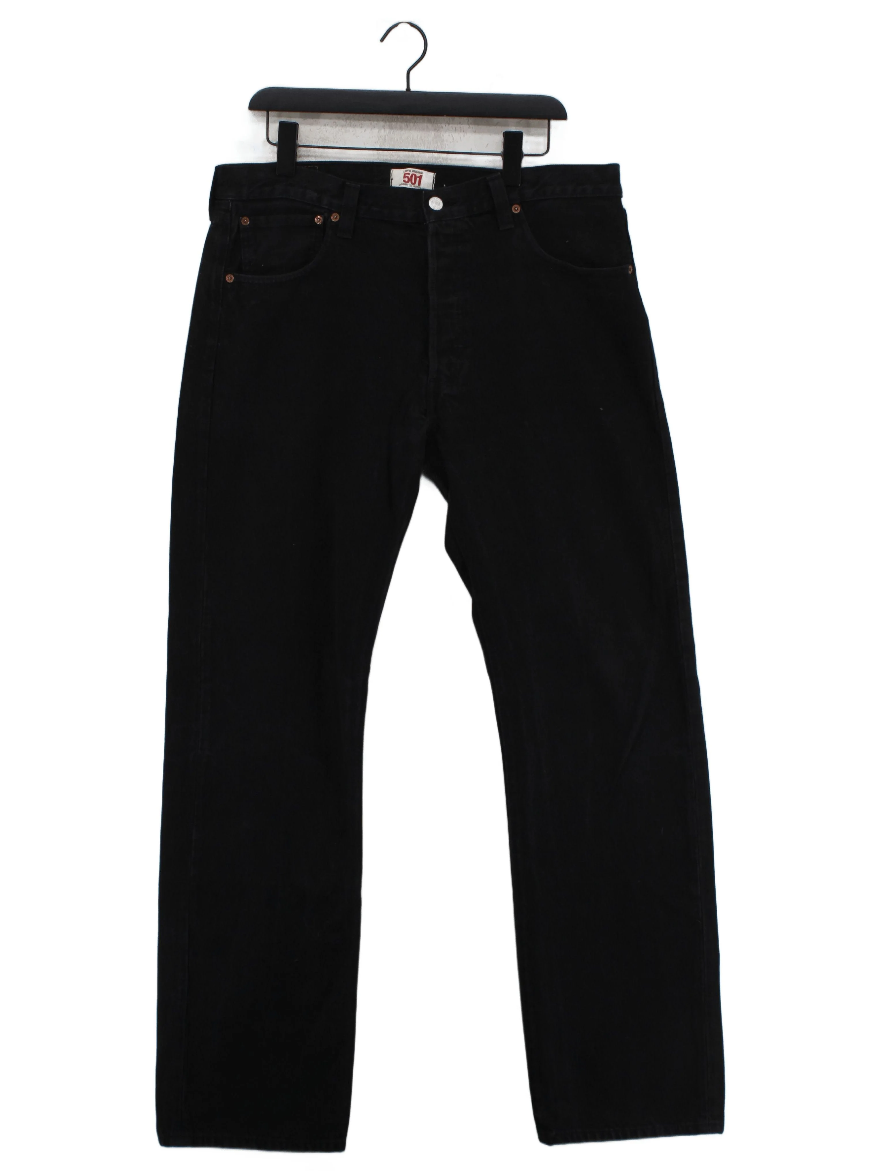 Levi’s Men's Jeans W 36 in; L 34 in Black 100% Cotton Straight
