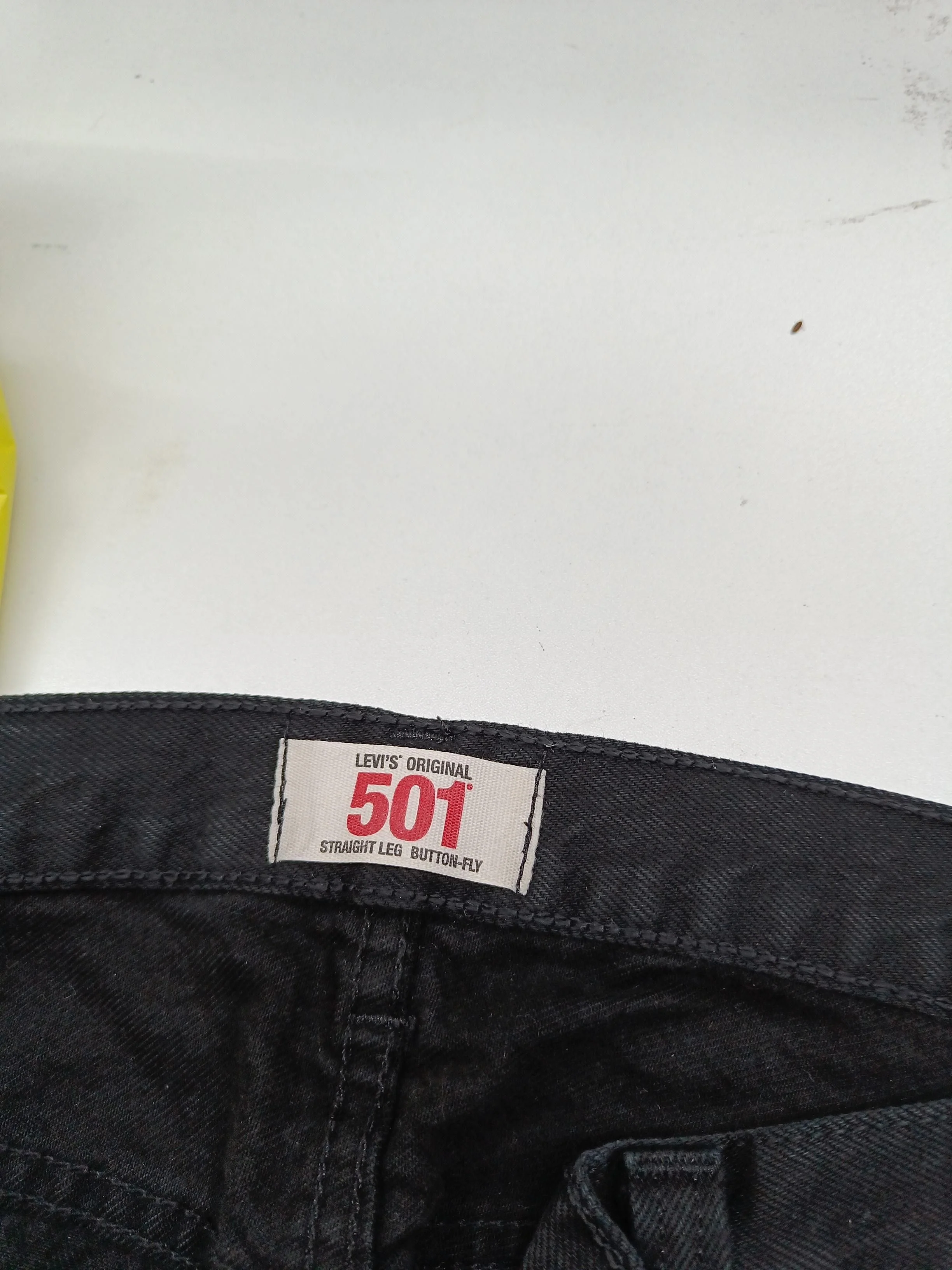 Levi’s Men's Jeans W 36 in; L 34 in Black 100% Cotton Straight - Image 5