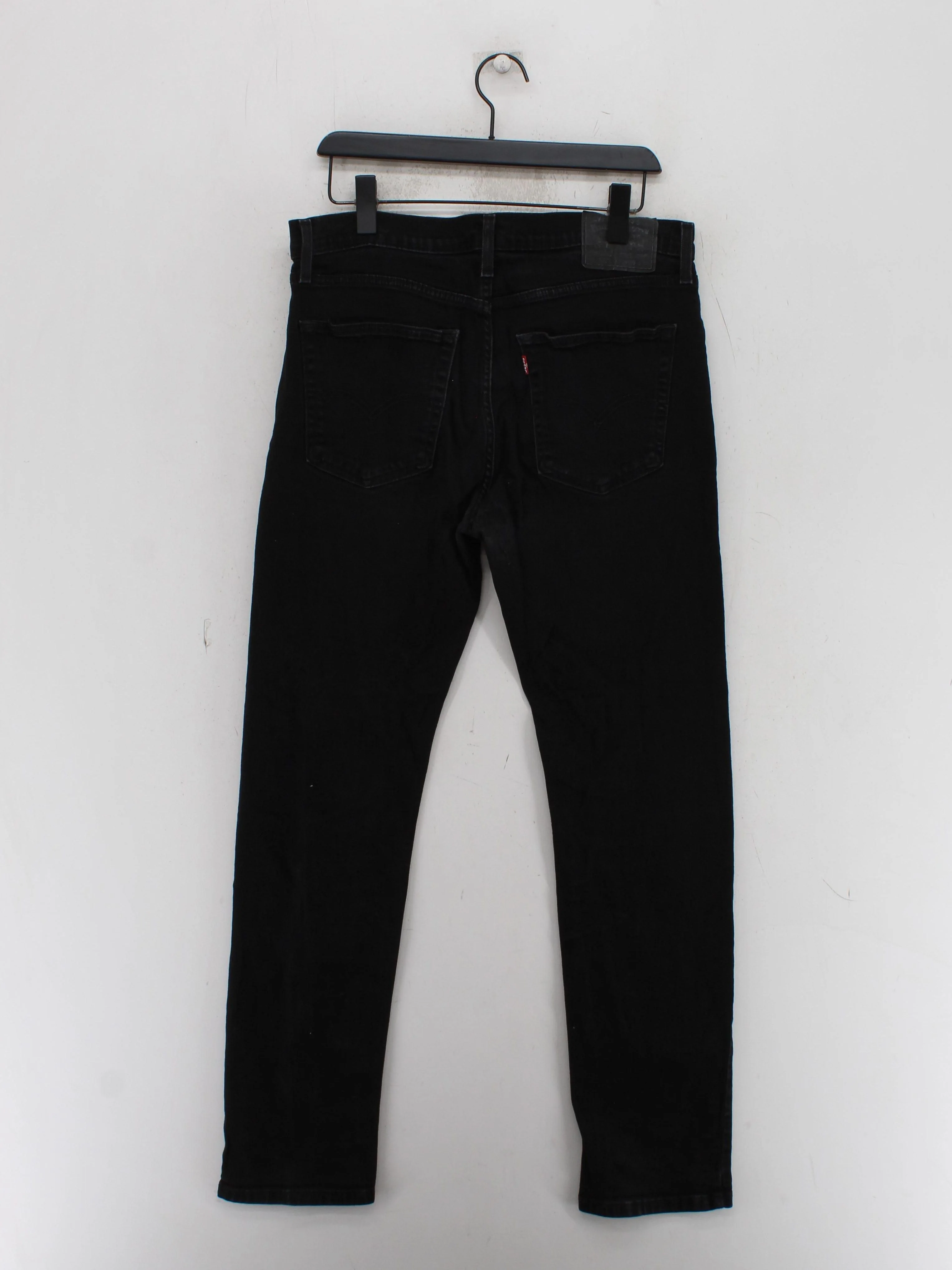 Levi’s Men's Jeans W 36 in; L 34 in Black Cotton with Elastane Straight - Image 2