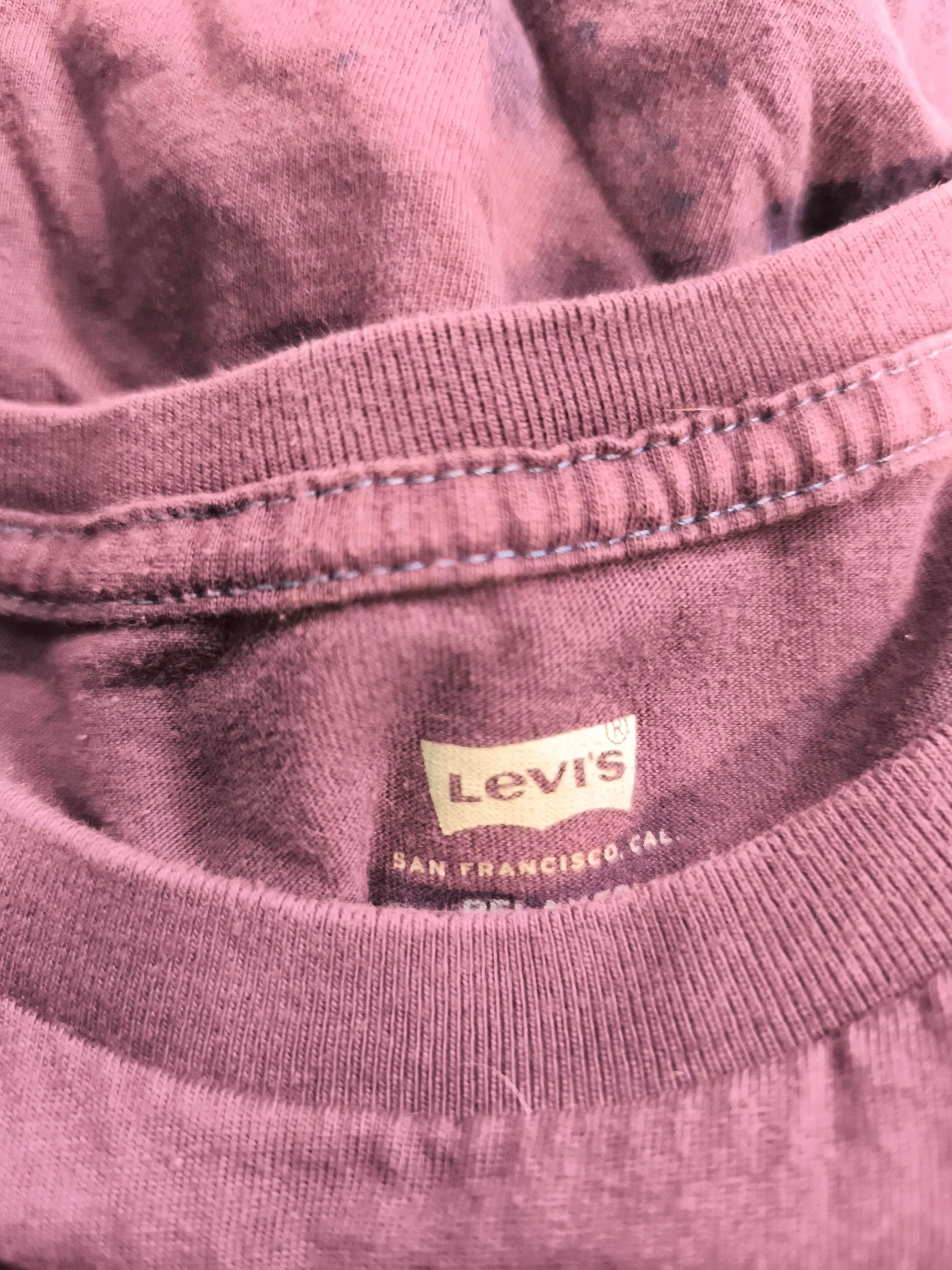 Levi’s Men's T-Shirt XL Purple 100% Cotton Basic - Image 8