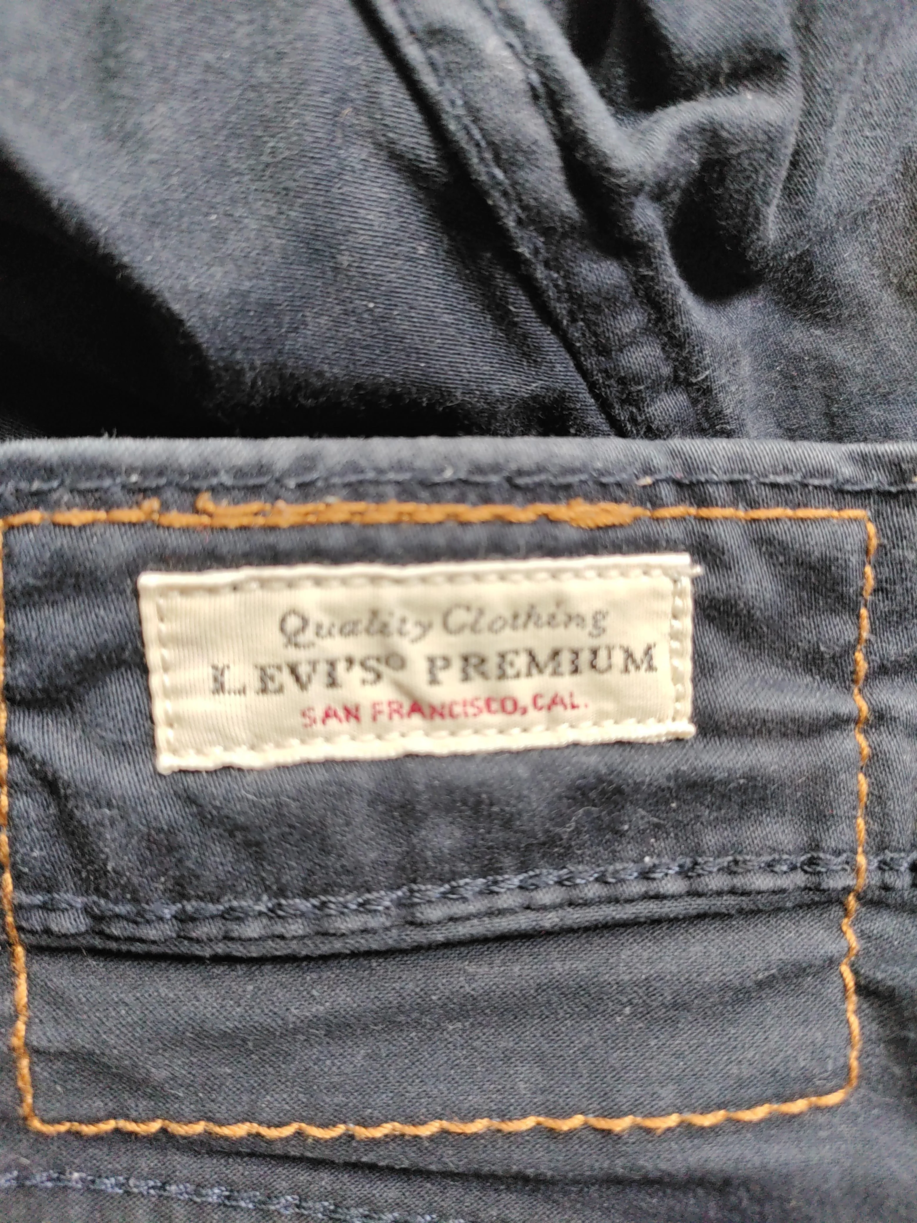 Levi’s Men's Trousers W 31 in; L 30 in Blue Cotton with Elastane Straight Chino - Image 6